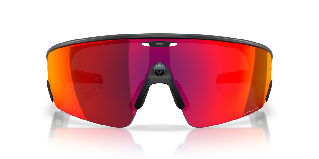 Oakley Meta Vanguard Unisex Rectangle Prizm Sunglasses - Black Frame
