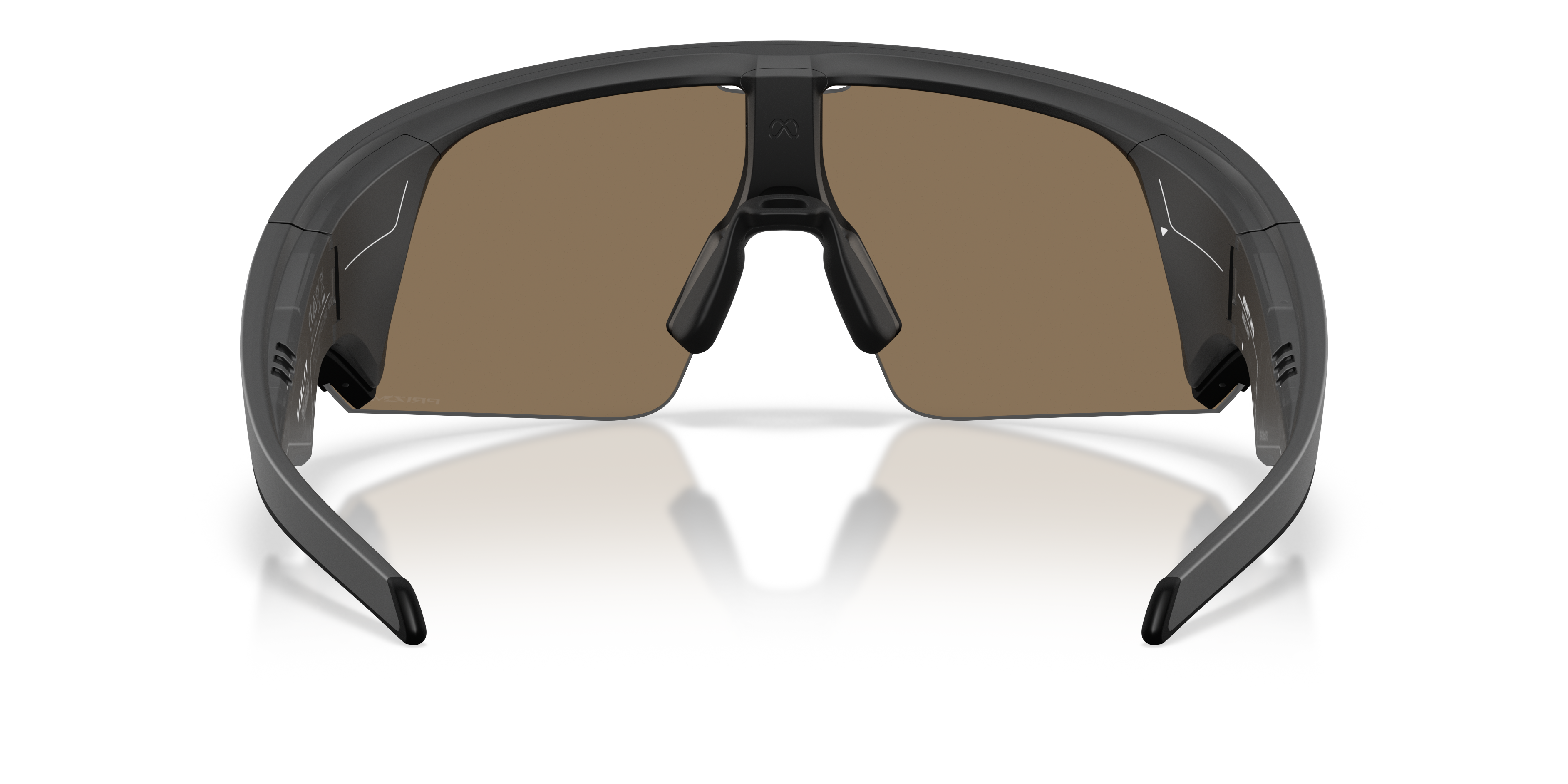 Oakley Meta Vanguard Unisex Rectangle Prizm Sunglasses - White Frame