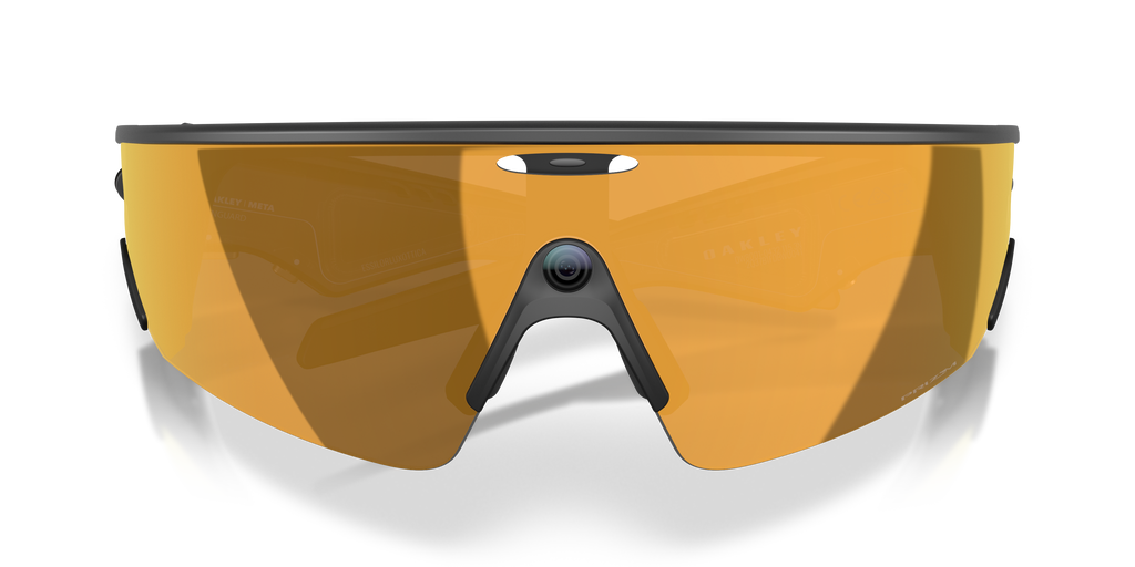 Oakley Meta Vanguard Unisex Rectangle Prizm Sunglasses - White Frame