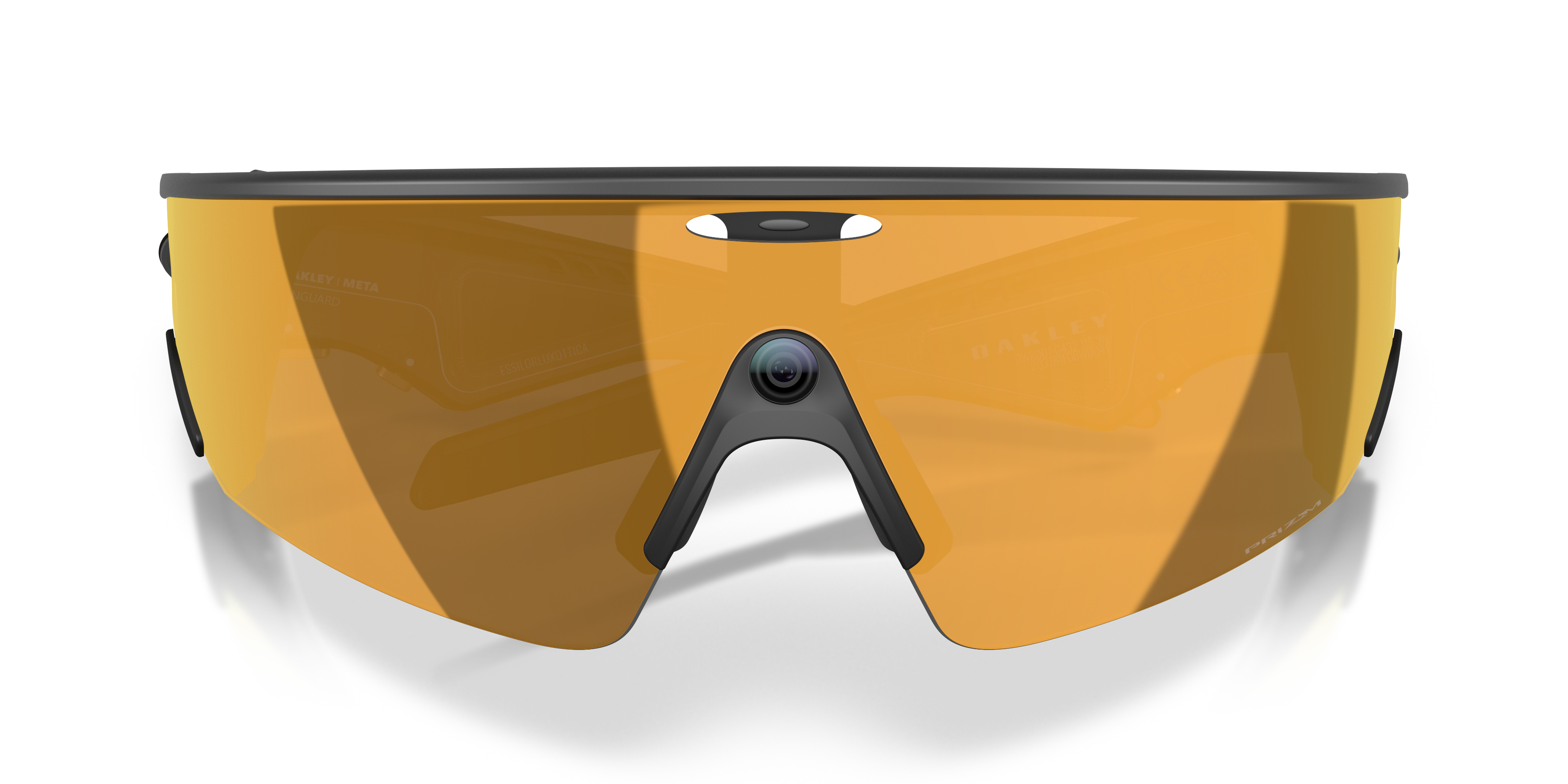 Oakley Meta Vanguard Unisex Rectangle Prizm Sunglasses - White Frame