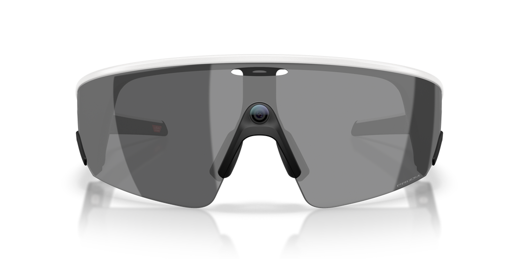 Oakley Meta Vanguard Unisex Rectangle Prizm Sunglasses - White Frame