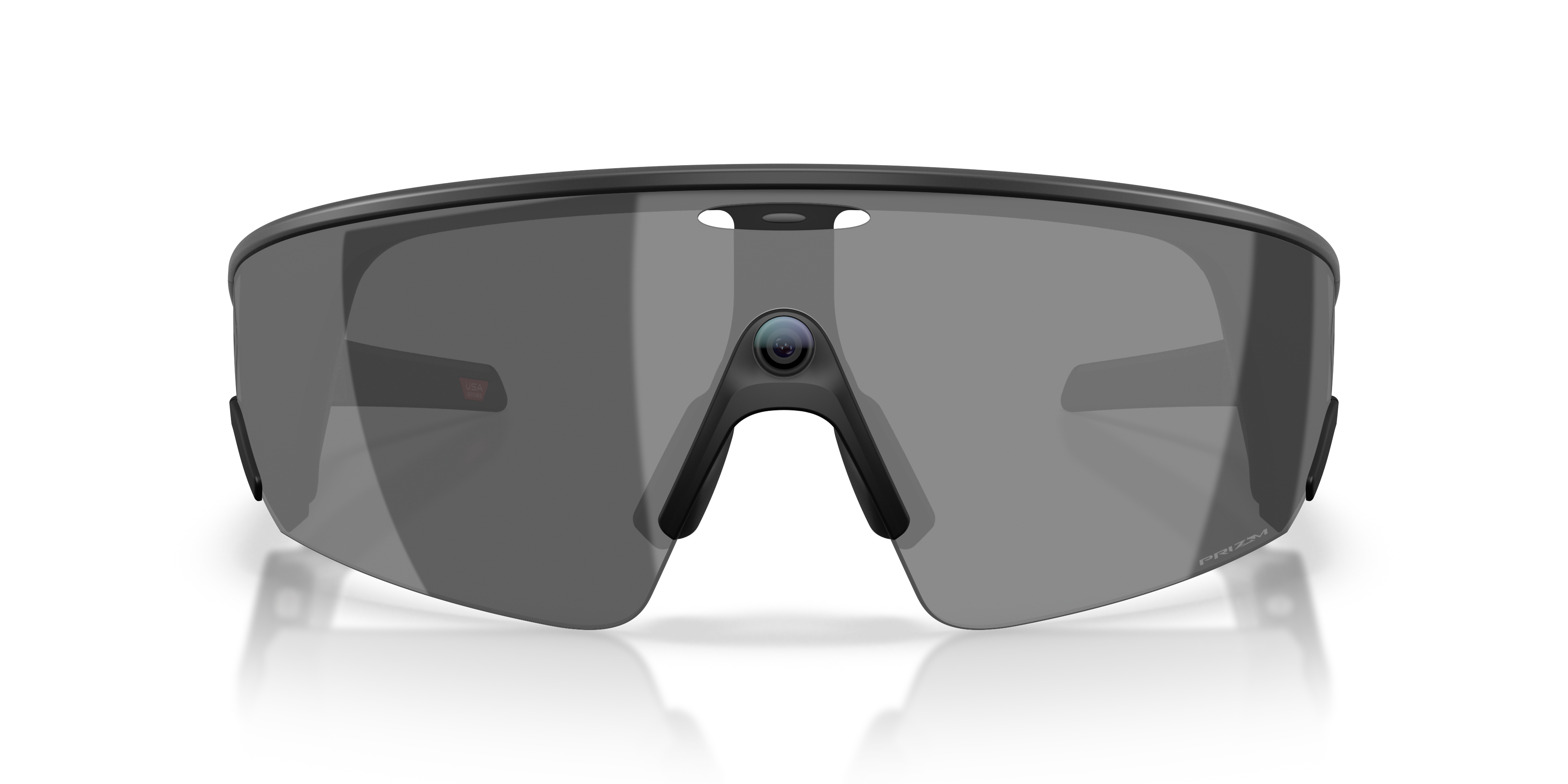 Oakley Meta Vanguard Unisex Rectangle Prizm Sunglasses - Black Frame