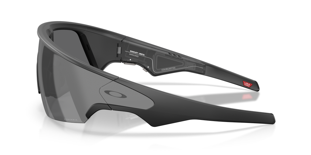Oakley Meta Vanguard Unisex Rectangle Prizm Sunglasses - Black Frame