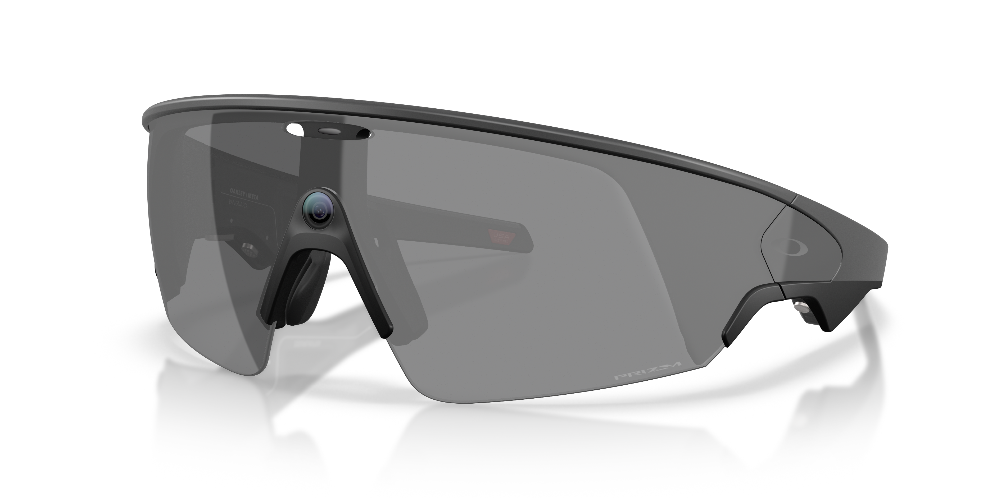 Oakley | Meta Meta Vanguard Unisex Rectangle Prizm Sunglasses - White Frame