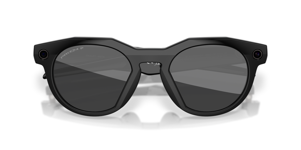 Oakley | Meta Meta HSTN Unisex Round Prizm Sunglasses - Warm Grey Frame