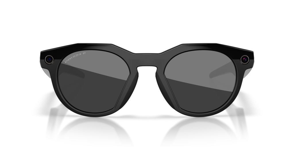 Oakley | Meta Meta HSTN Unisex Round Prizm Sunglasses - Brown Smoke Frame