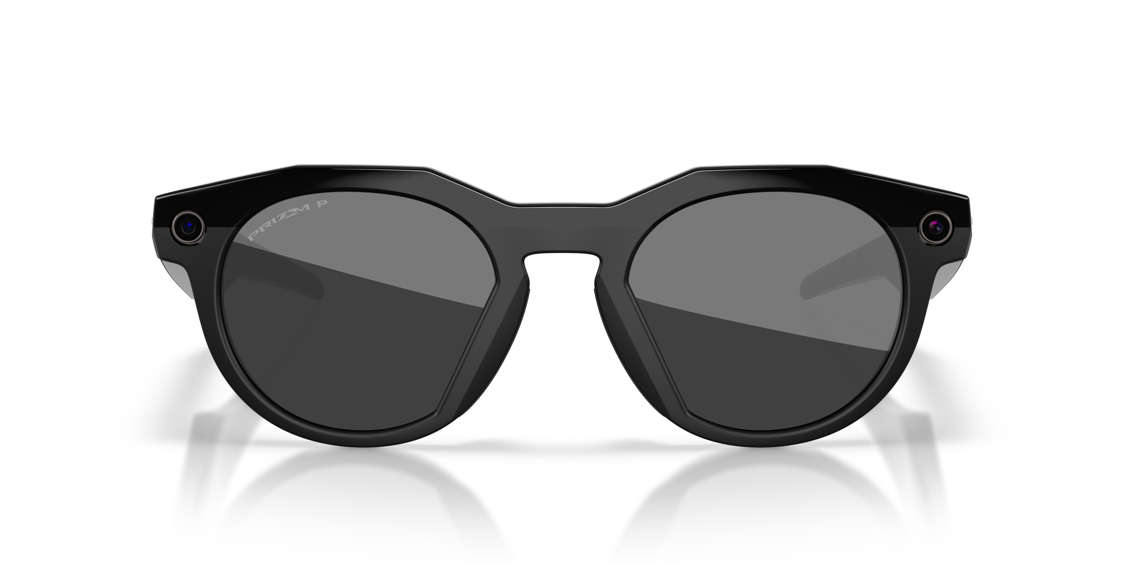 Oakley | Meta Meta HSTN Unisex Round Prizm Sunglasses - Warm Grey Frame