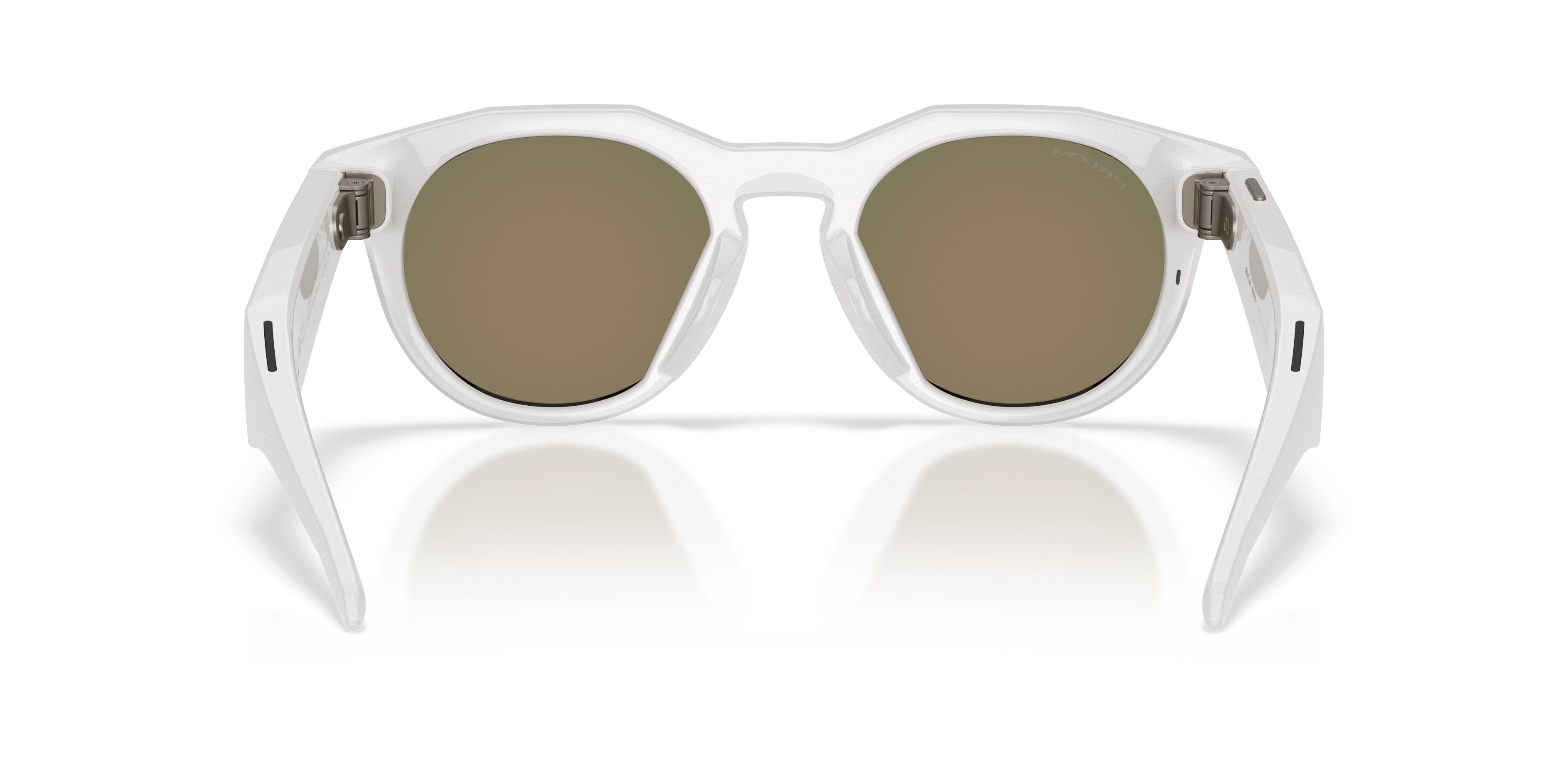 Oakley | Meta Meta HSTN Unisex Round Prizm Sunglasses - Brown Smoke Frame