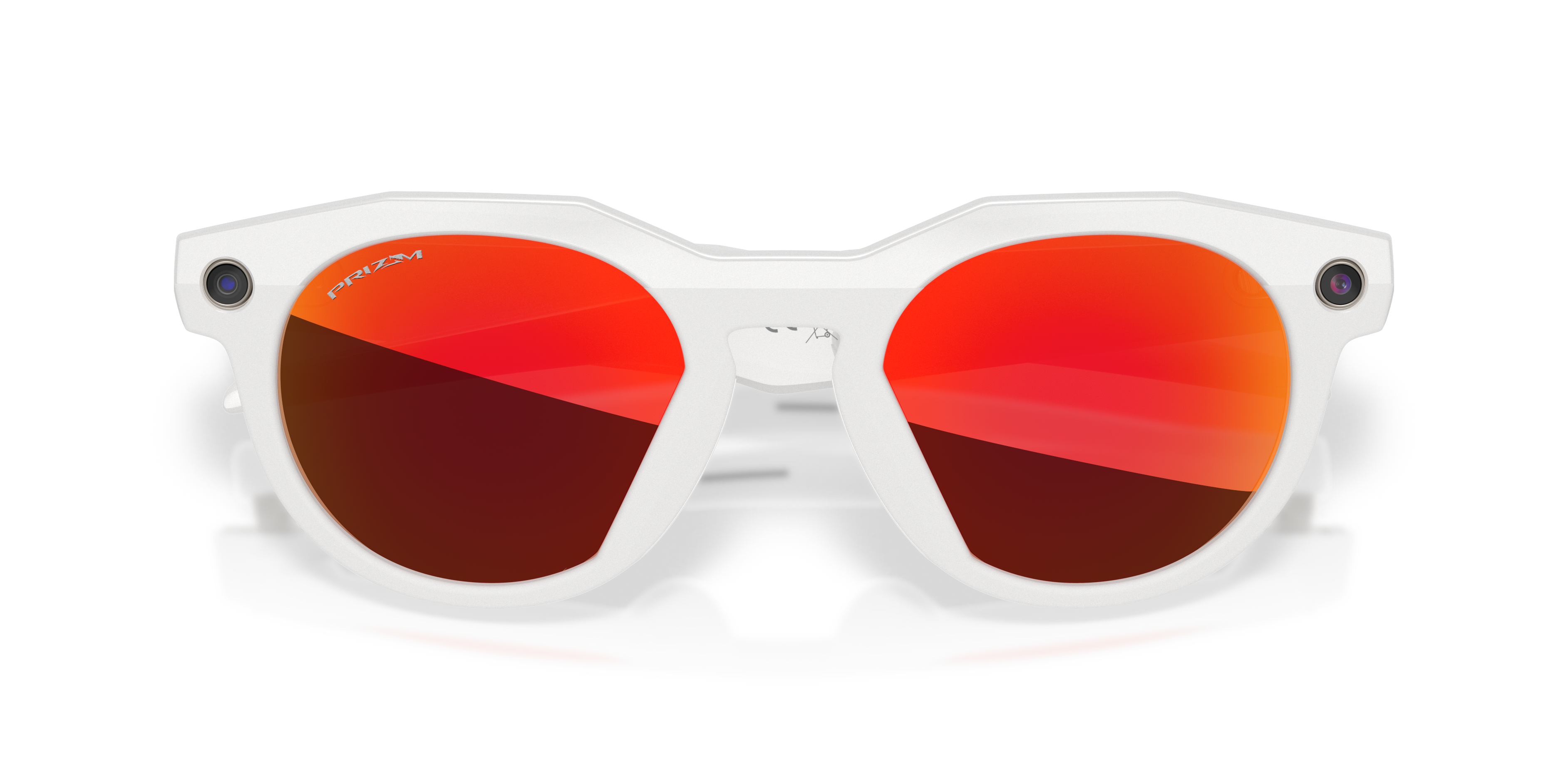 Oakley | Meta Meta HSTN Unisex Round Prizm Sunglasses - Warm Grey Frame