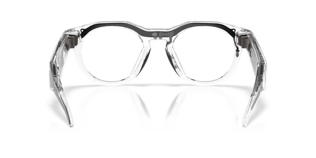 Oakley | Meta Meta HSTN Unisex Round Sunglasses - Clear Frame