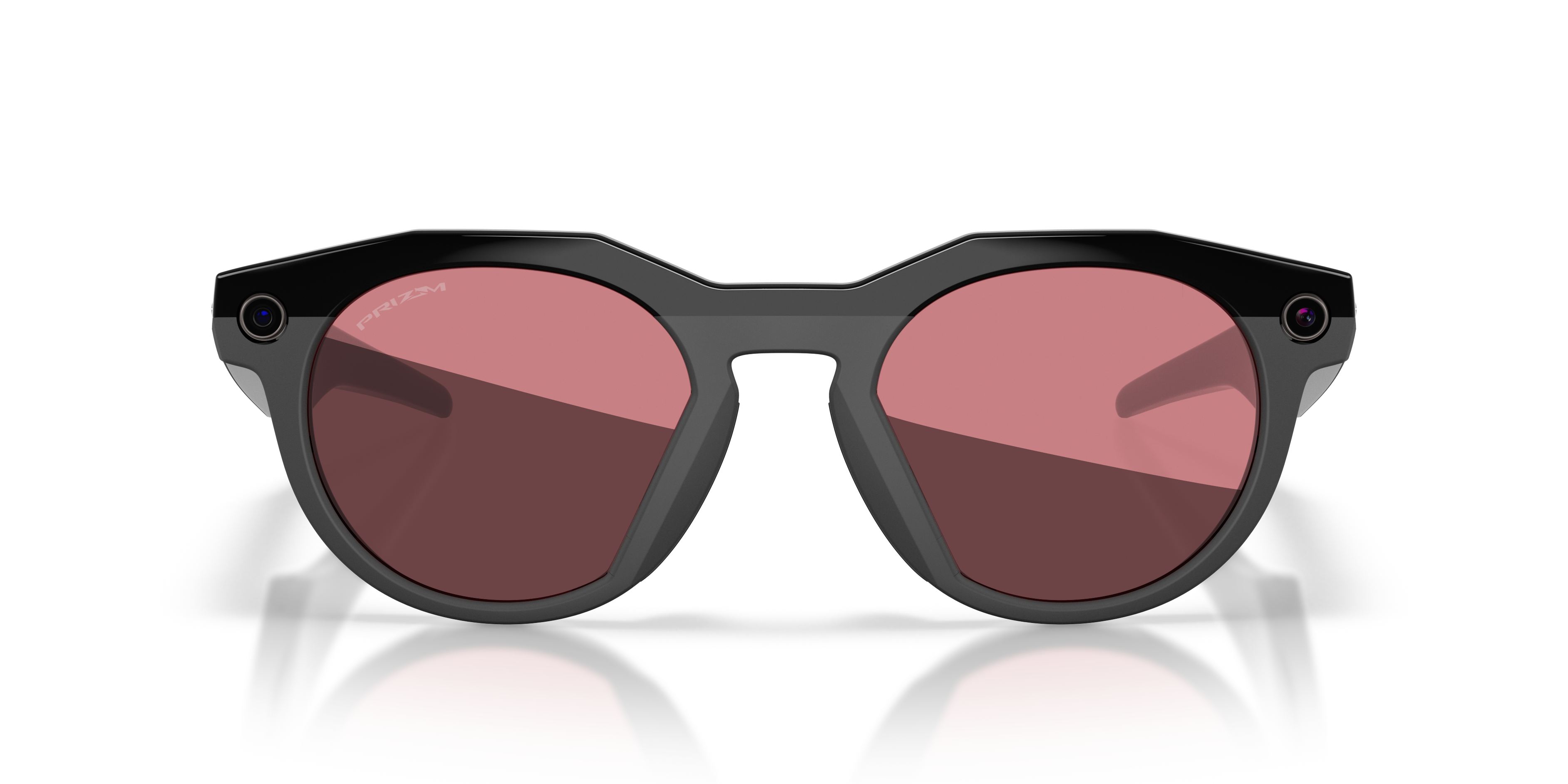Oakley | Meta Meta HSTN Unisex Round Prizm Sunglasses - Warm Grey Frame