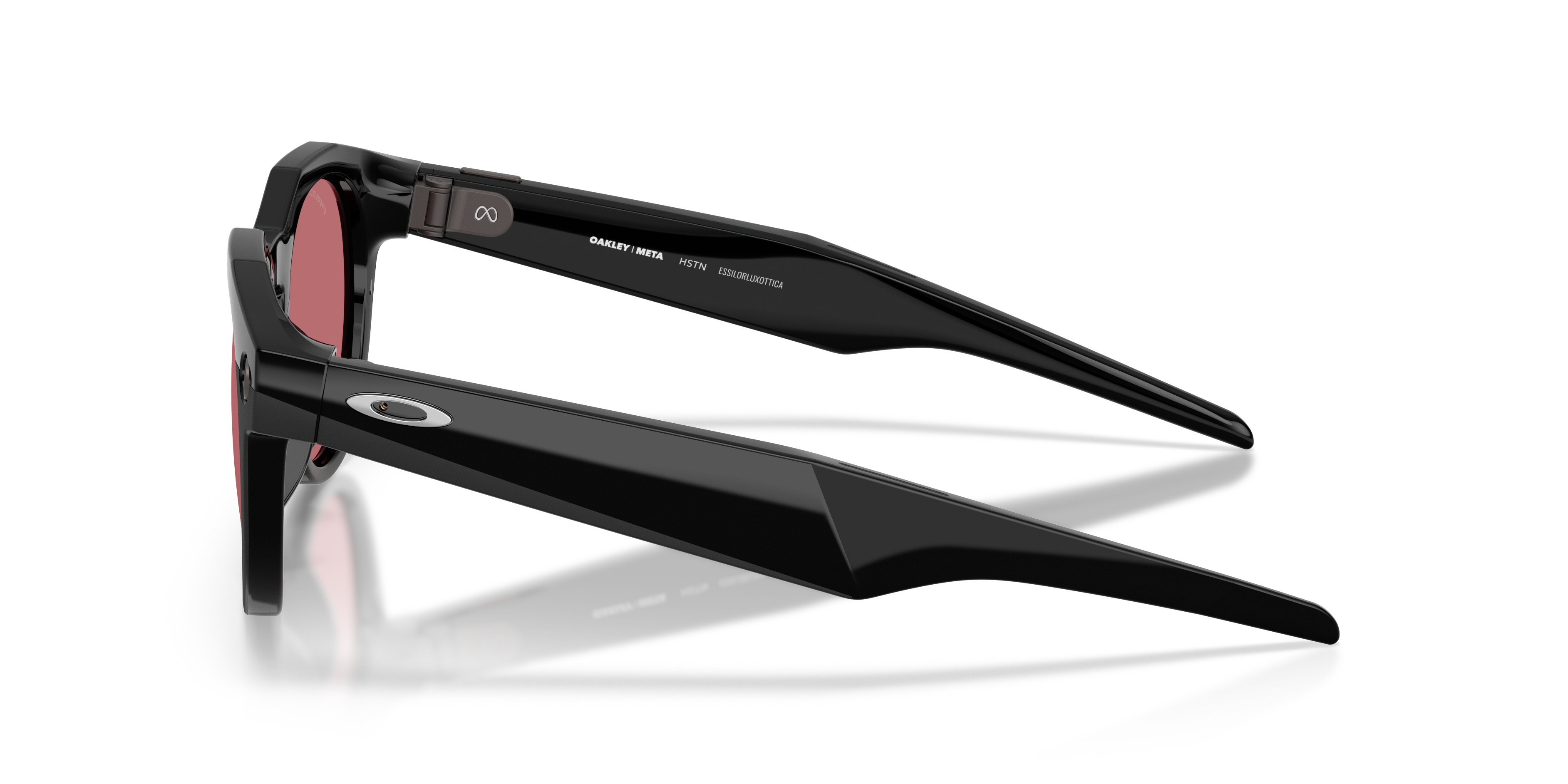Oakley | Meta Meta HSTN Unisex Round Prizm Sunglasses - Brown Smoke Frame