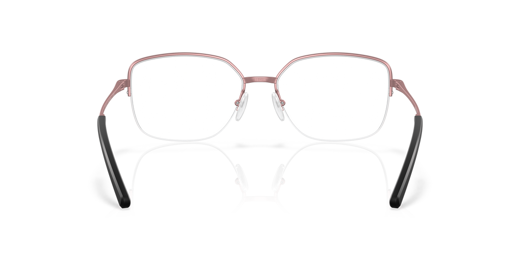 Oakley OX3006 Moonglow Women's Round Eyeglass Frames - Satin Chrome Frame