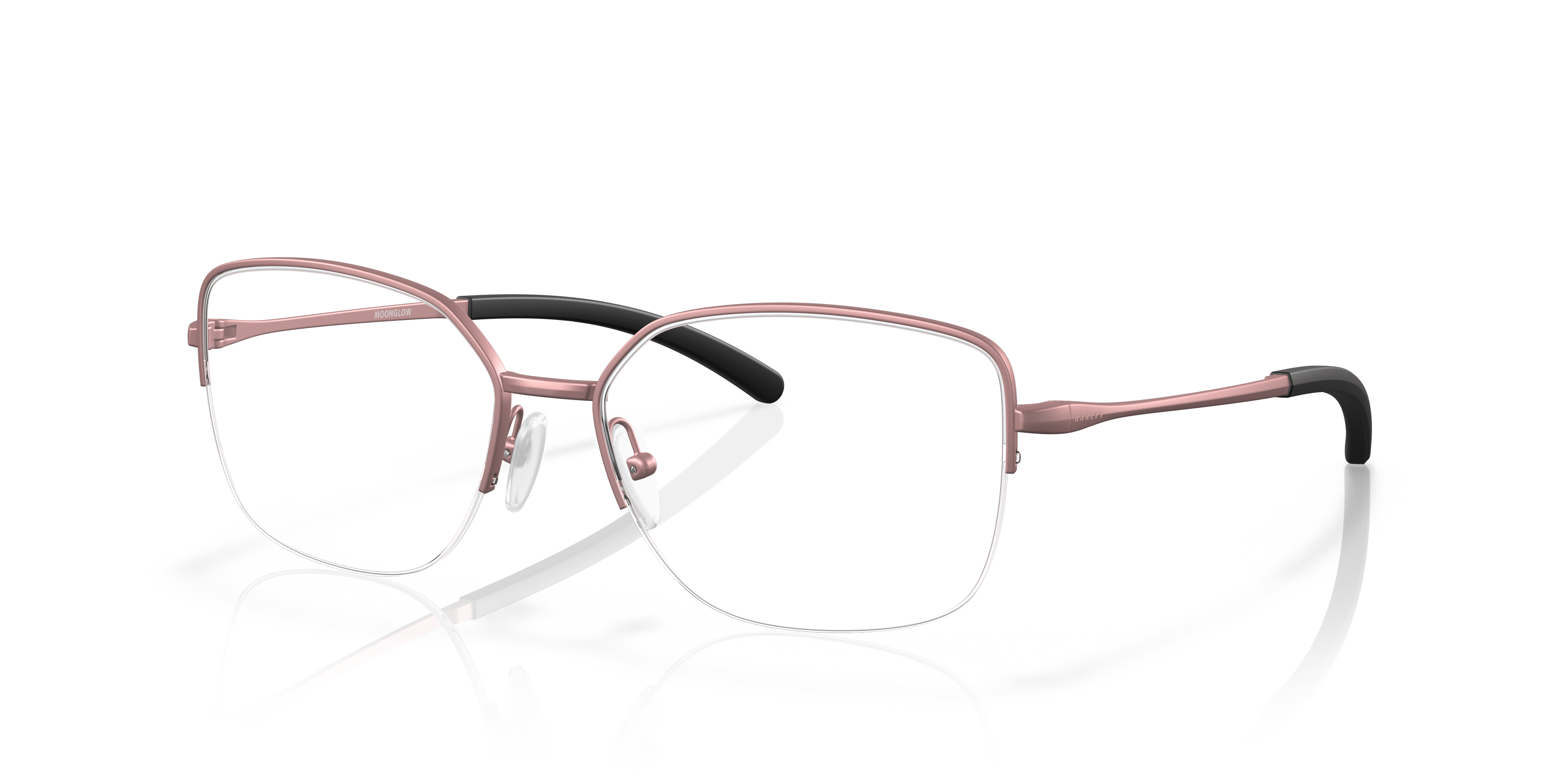 Oakley OX3006 Moonglow Women's Round Eyeglass Frames - Satin Gold Frame