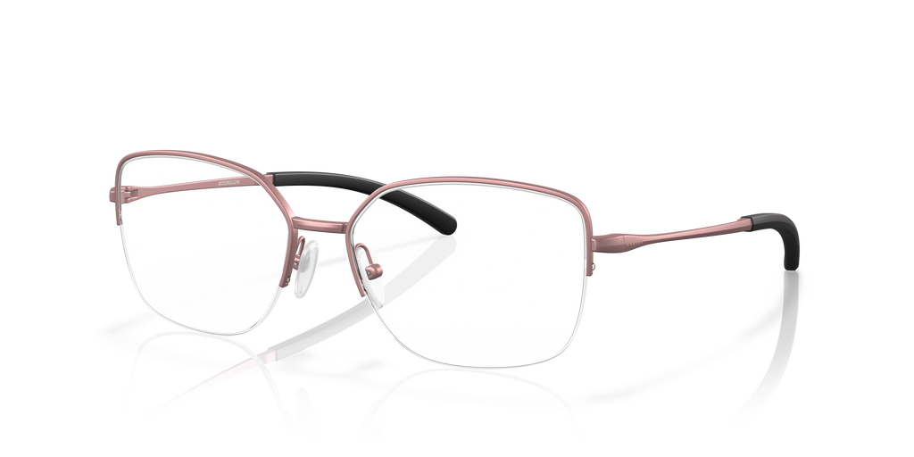 Oakley OX3006 Moonglow Women's Round Eyeglass Frames - Satin Light Berry Frame