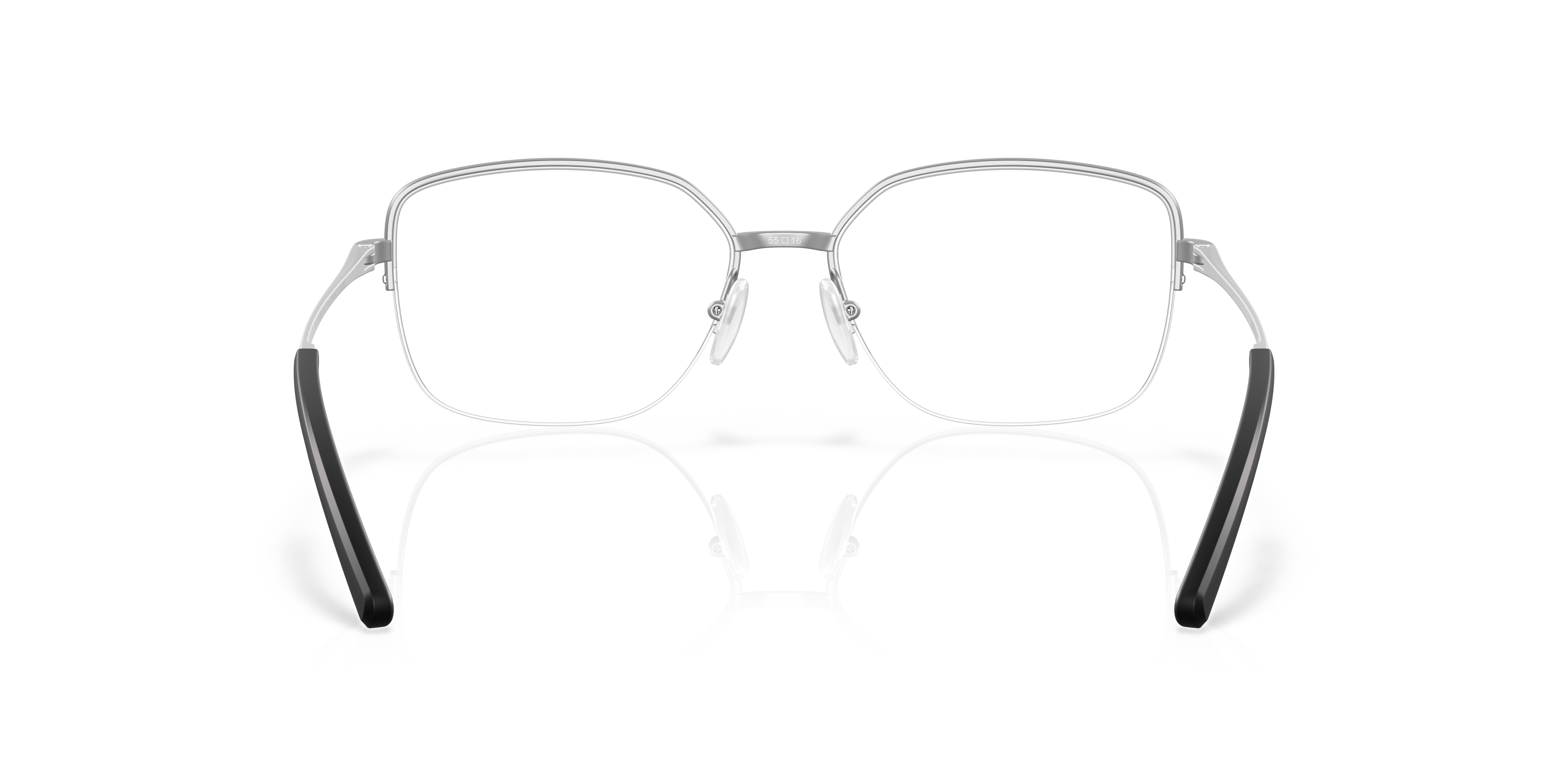 Oakley OX3006 Moonglow Women's Round Eyeglass Frames - Satin Chrome Frame