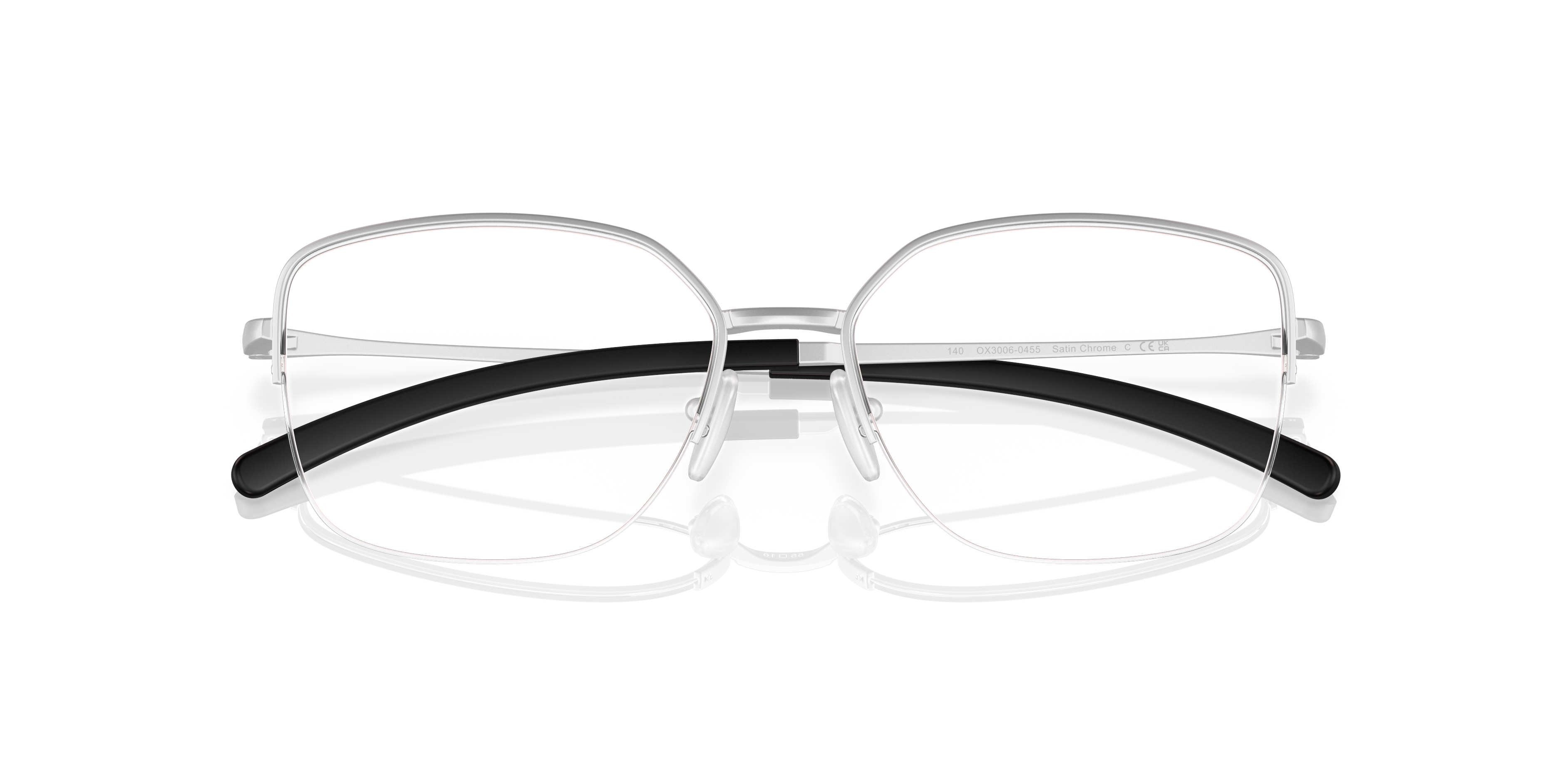 Oakley OX3006 Moonglow Women's Round Eyeglass Frames - Satin Light Berry Frame