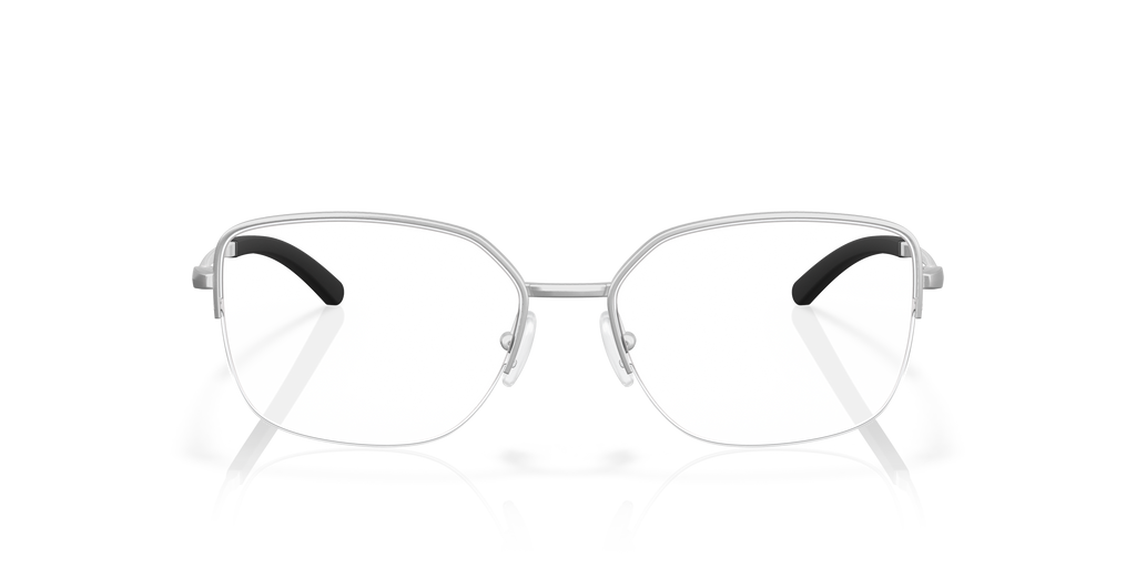 Oakley OX3006 Moonglow Women's Round Eyeglass Frames - Satin Chrome Frame