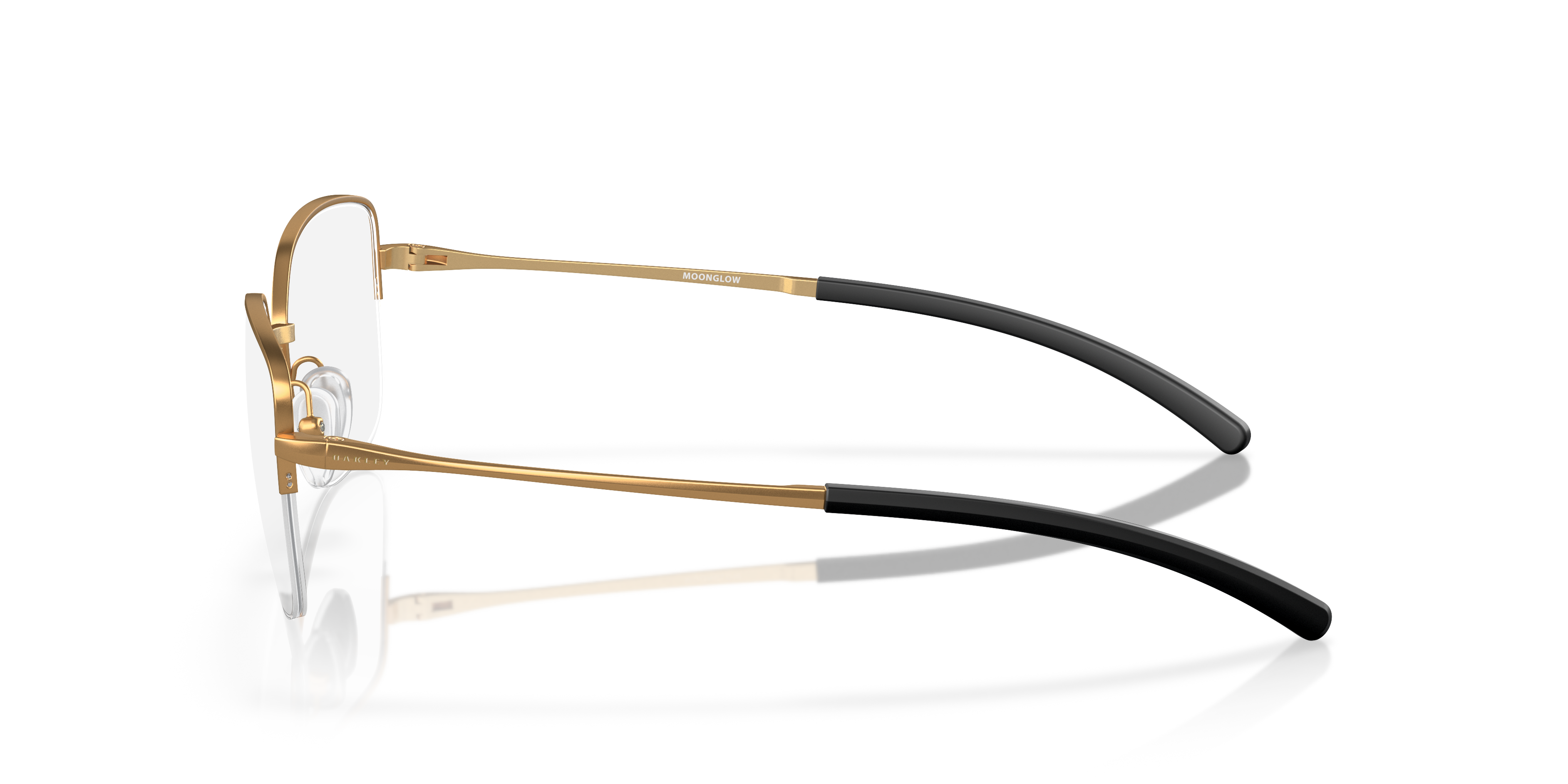Oakley OX3006 Moonglow Women's Round Eyeglass Frames - Satin Gold Frame