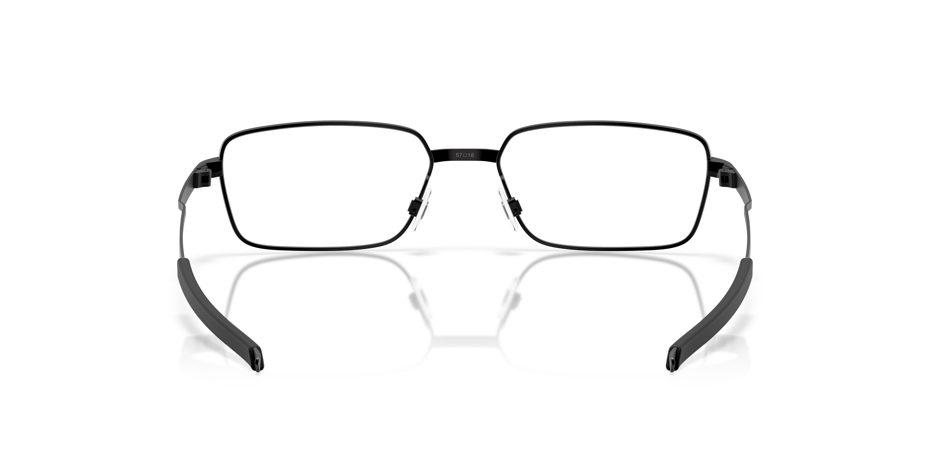 Oakley OX3036 Foil RQ Men's Rectangle Eyeglass Frames - Satin Lead Frame