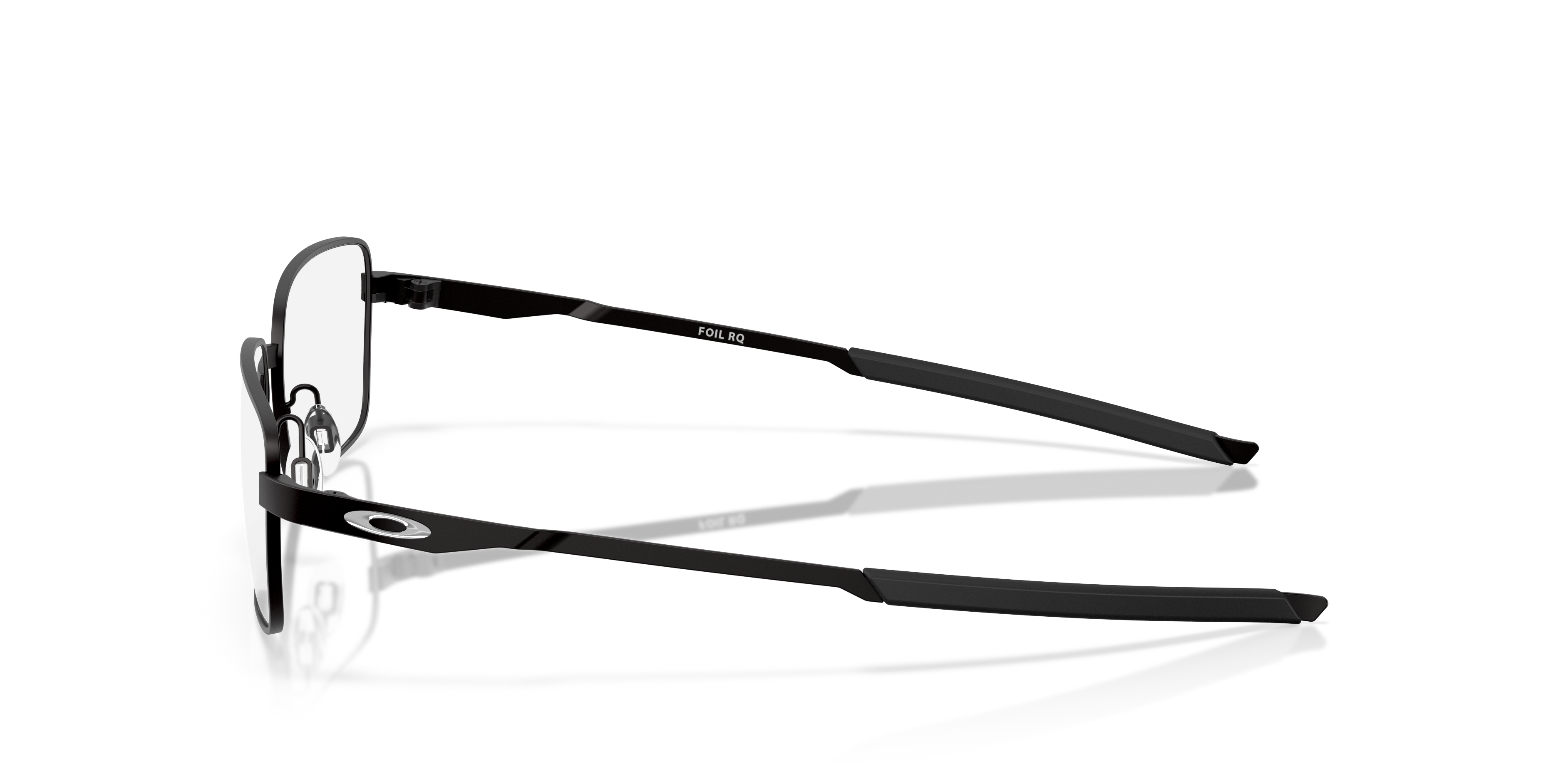 Oakley OX3036 Foil RQ Men's Rectangle Eyeglass Frames - Satin Lead Frame