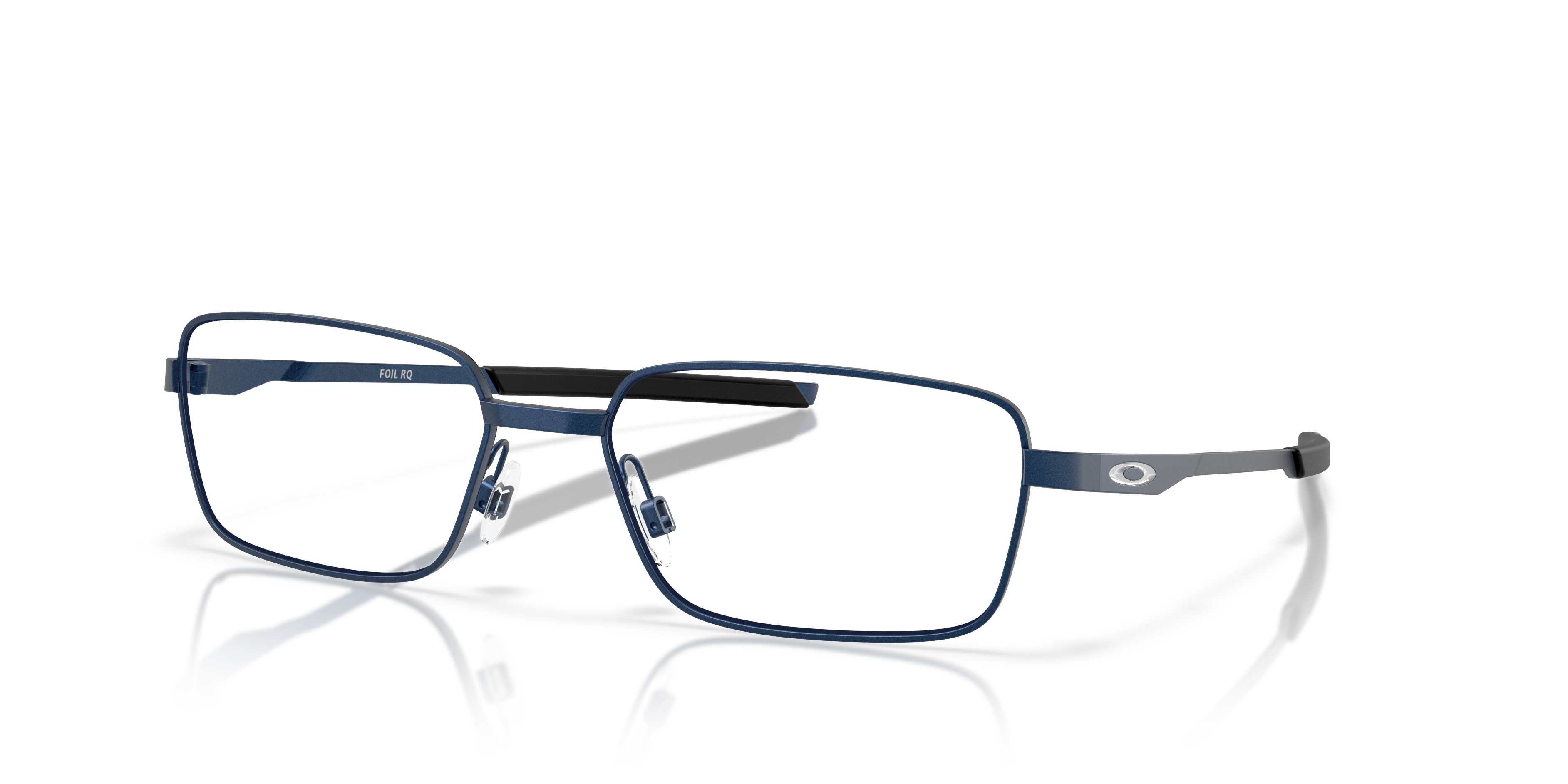 Oakley OX3036 Foil RQ Men's Rectangle Eyeglass Frames - Satin Black Frame