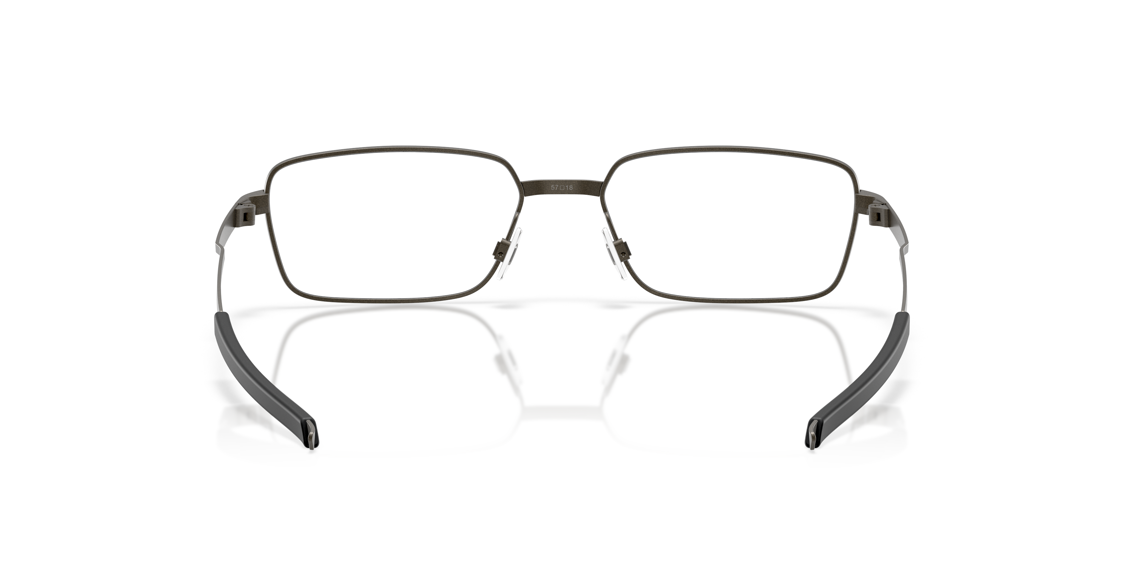 Oakley OX3036 Foil RQ Men's Rectangle Eyeglass Frames - Satin Black Frame