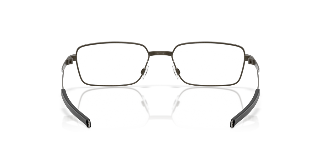 Oakley OX3036 Foil RQ Men's Rectangle Eyeglass Frames - Satin Lead Frame