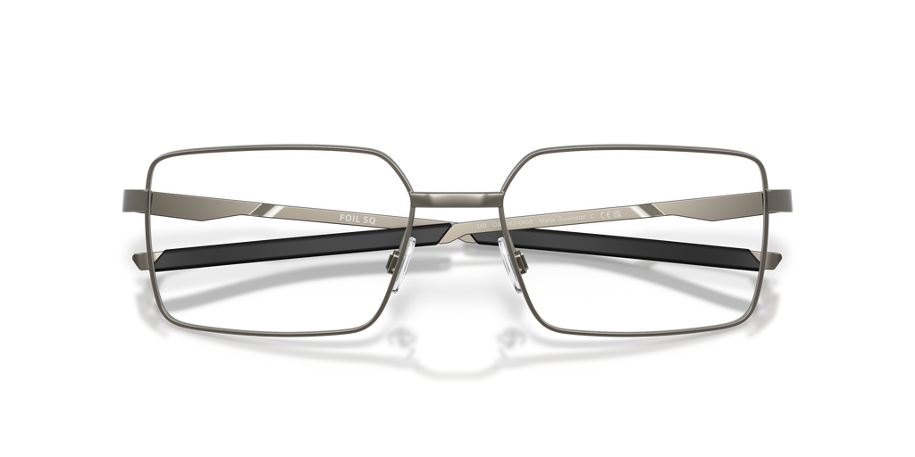 Oakley OX3062 Foil SQ Men's Rectangle Eyeglass Frames - Matte Gunmetal Frame