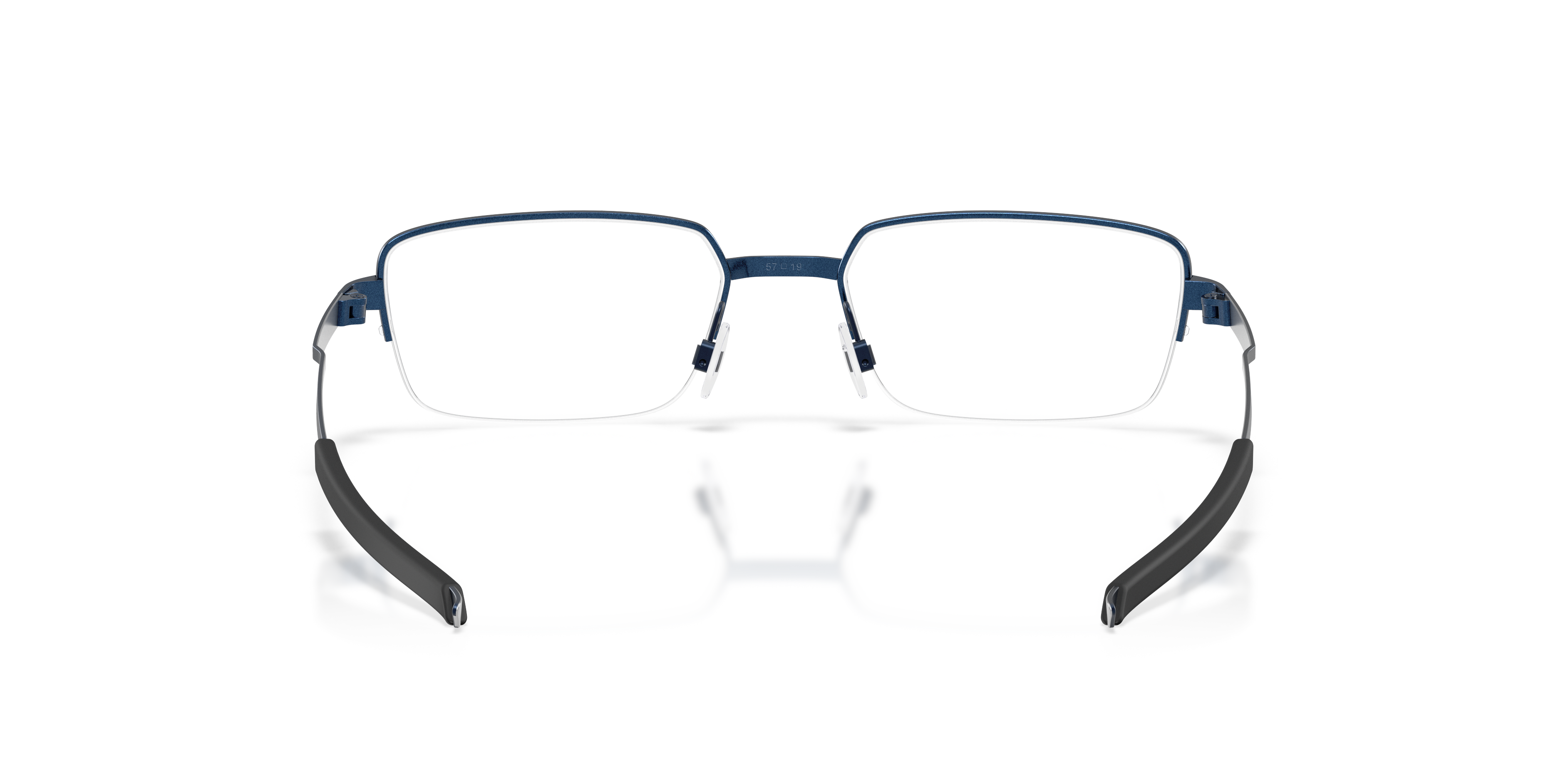 Oakley OX3100 Foil RQ 0.5 Unisex Rectangle Eyeglass Frames - Pewter Frame
