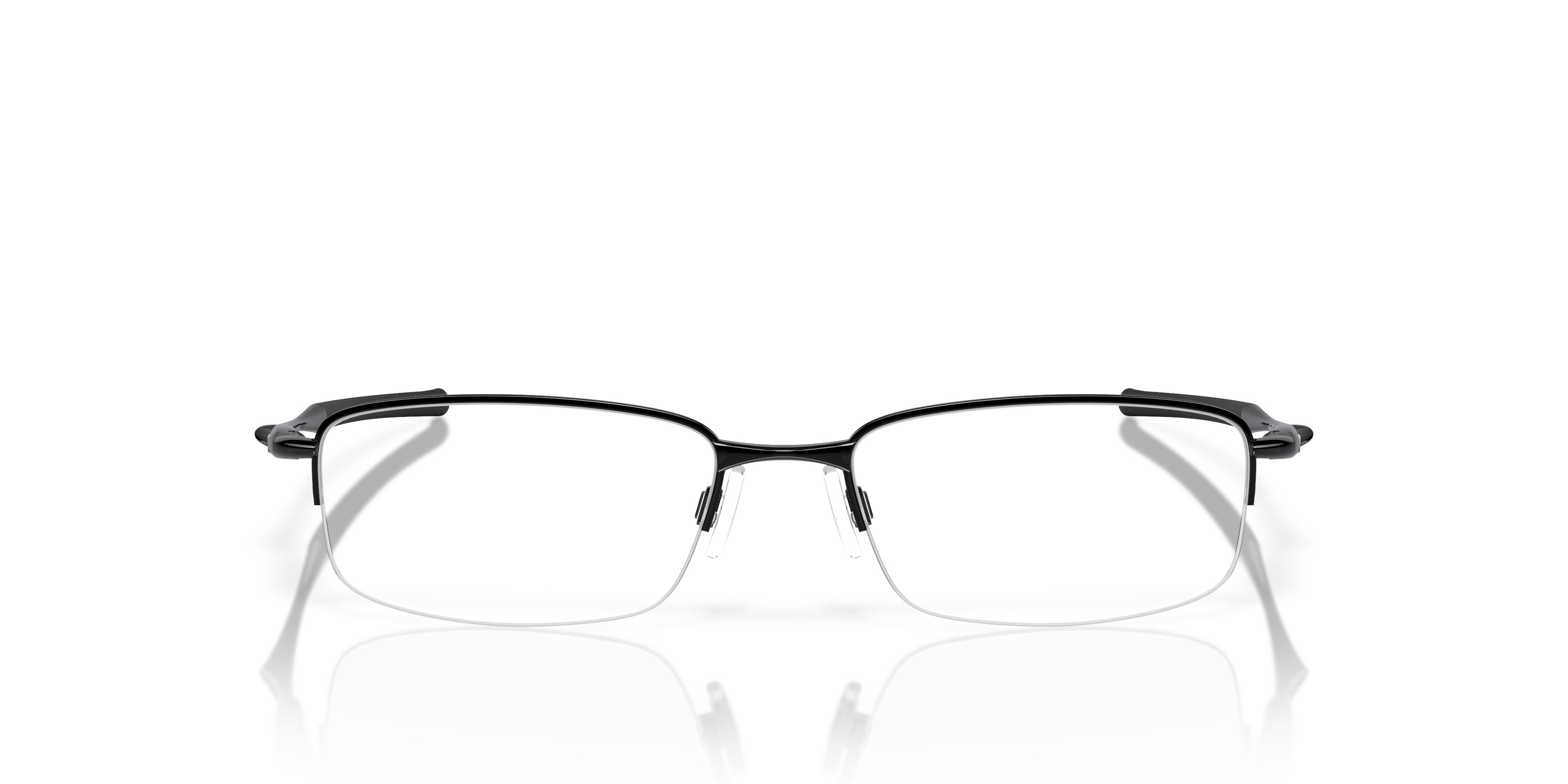 Oakley OX3102 Clubface Men's Rectangle Eyeglass Frames - Polished Black Frame