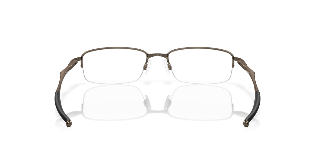 Oakley OX3102 Clubface Men's Rectangle Eyeglass Frames - Polished Black Frame