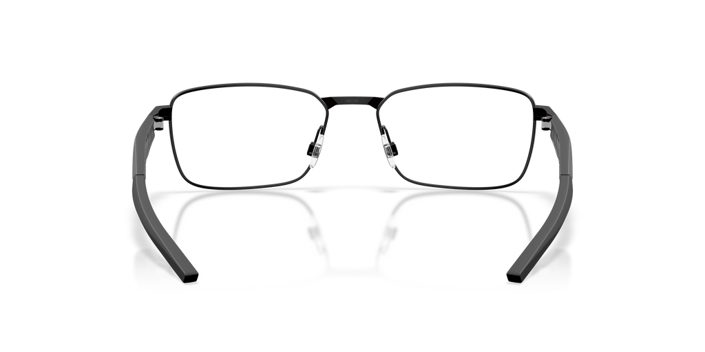 Oakley OX3140 Steakhouse Unisex Rectangle Eyeglass Frames - Matte Midnight Frame