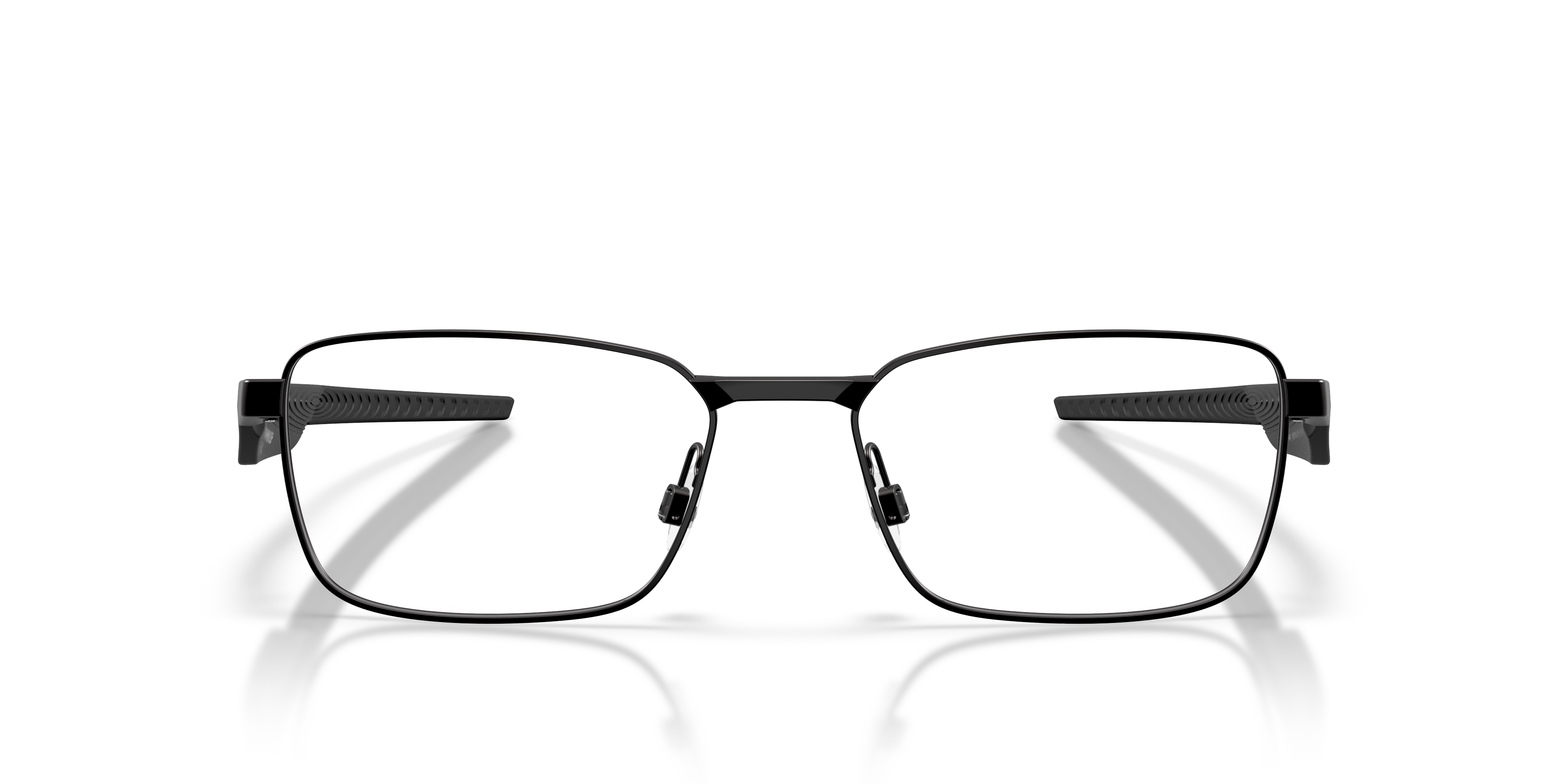 Oakley OX3140 Steakhouse Unisex Rectangle Eyeglass Frames - Satin Lead Frame