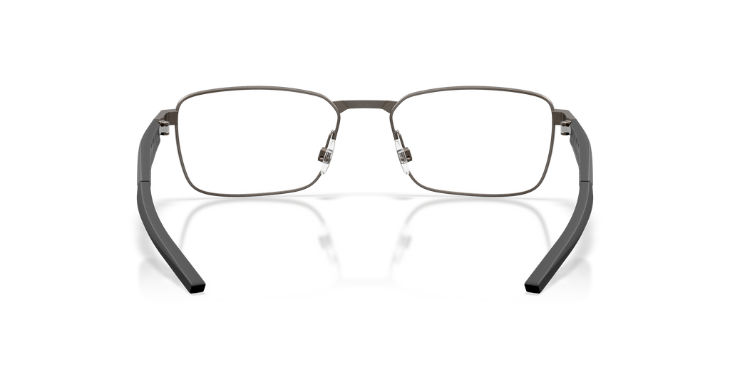 Oakley OX3140 Steakhouse Unisex Rectangle Eyeglass Frames - Satin Lead Frame