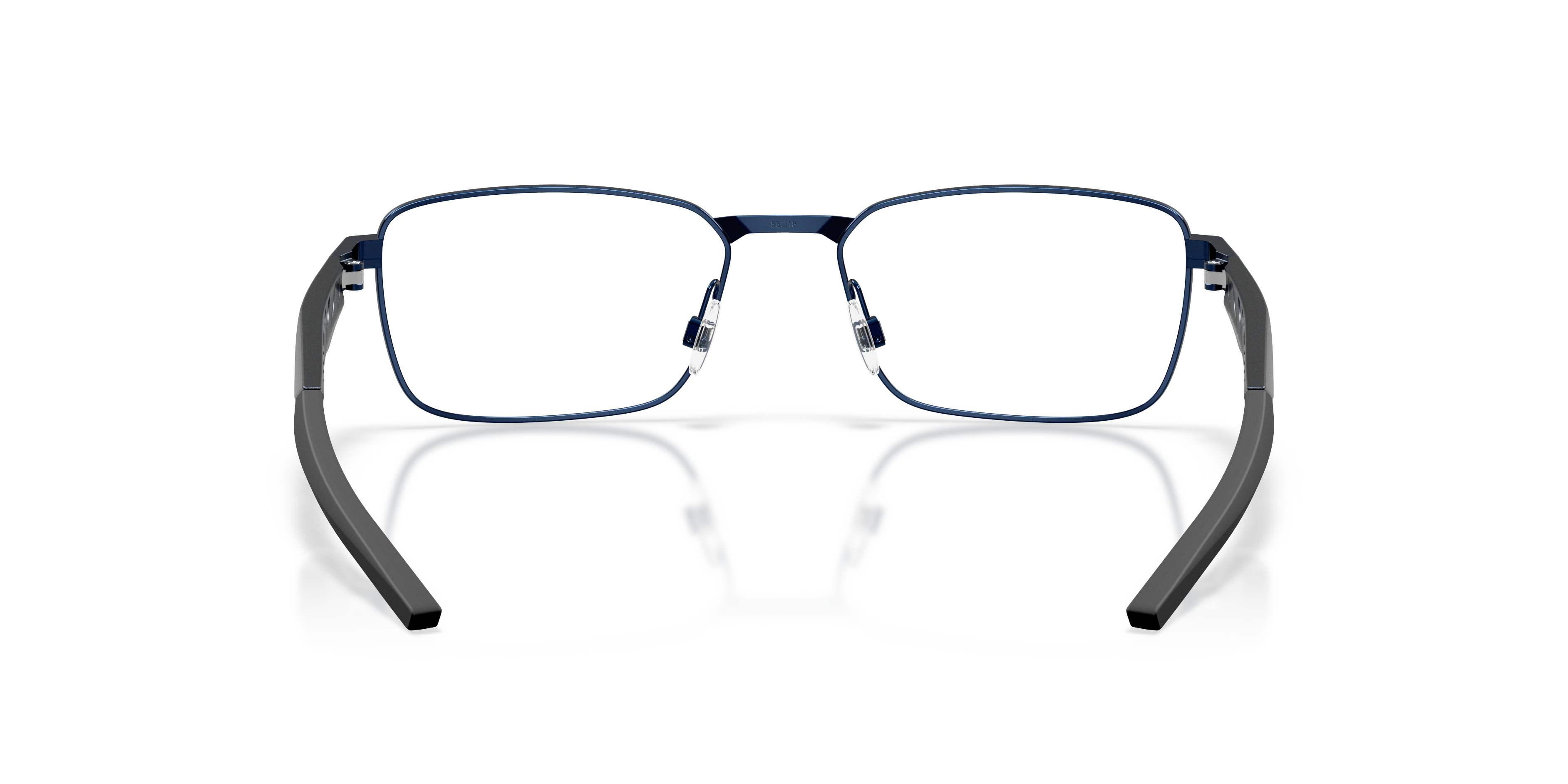 Oakley OX3140 Steakhouse Unisex Rectangle Eyeglass Frames - Satin Light Steel Frame