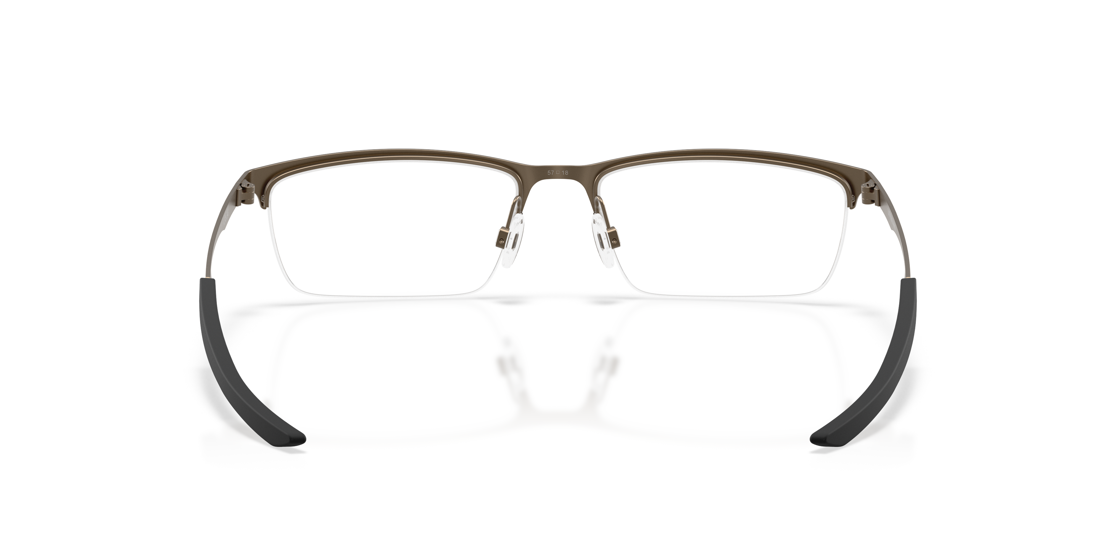 Oakley OX3141 Liteboard Unisex Rectangle Eyeglass Frames - Matte Gunmetal Frame