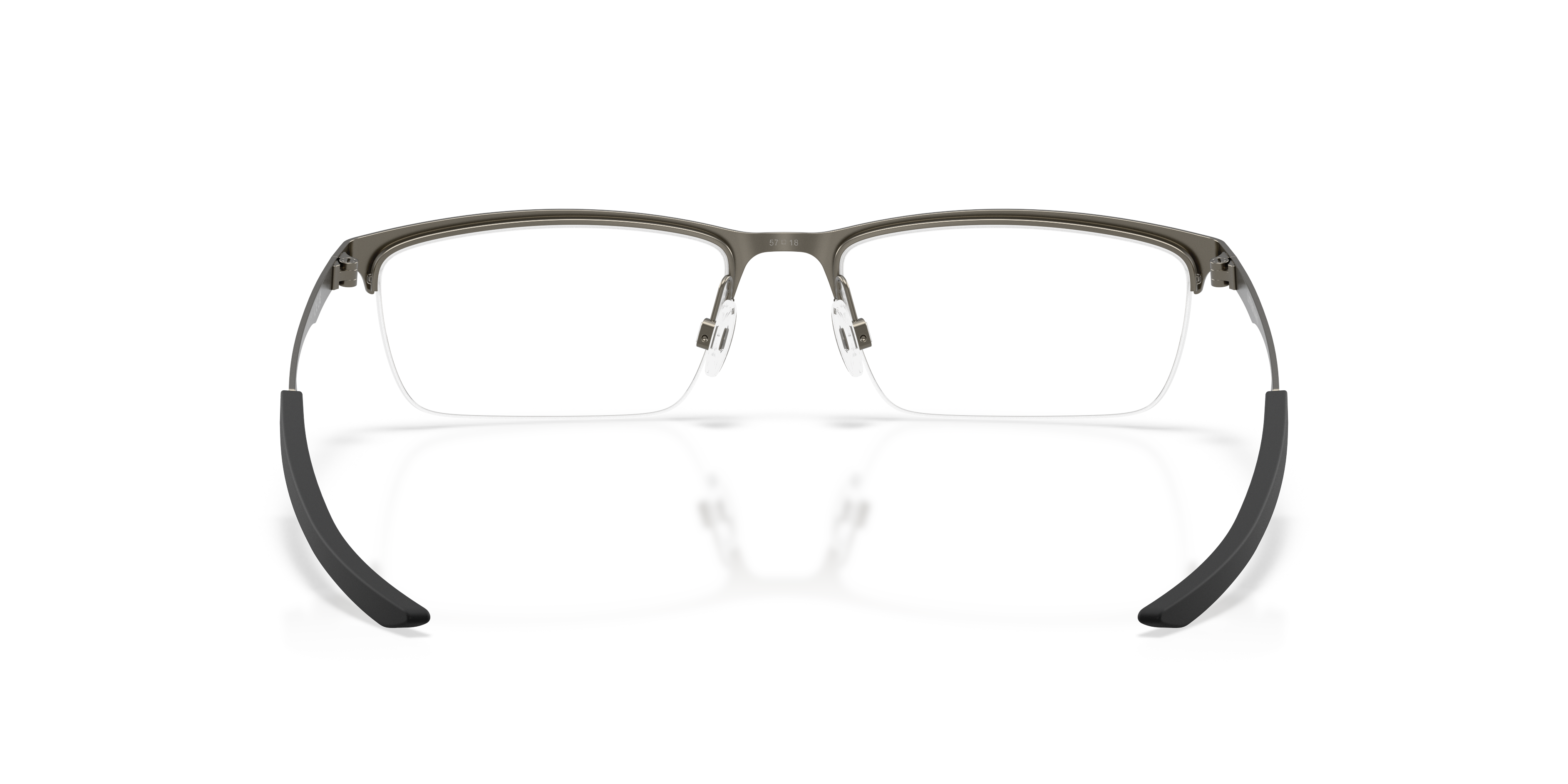 Oakley OX3141 Liteboard Unisex Rectangle Eyeglass Frames - Matte Gunmetal Frame