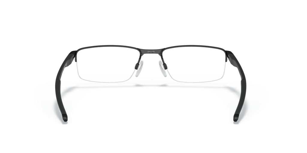 Oakley OX3218 Socket 5.5 Men's Rectangle Eyeglass Frames - Matte Gunmetal Frame