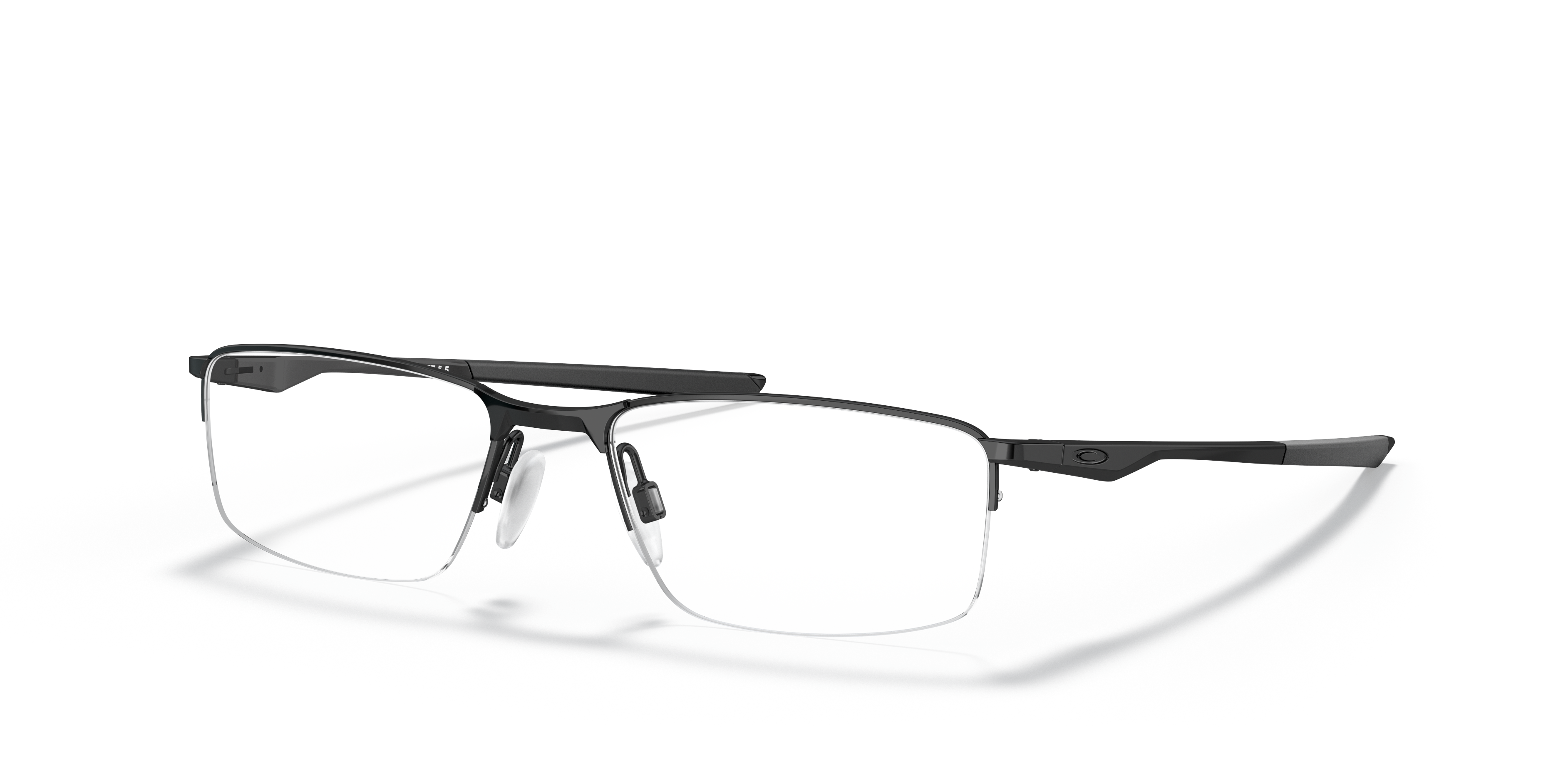 Oakley OX3218 Socket 5.5 Men's Rectangle Eyeglass Frames - Matte Gunmetal Frame