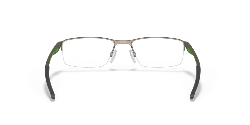 Oakley OX3218 Socket 5.5 Men's Rectangle Eyeglass Frames - Satin Lead Frame