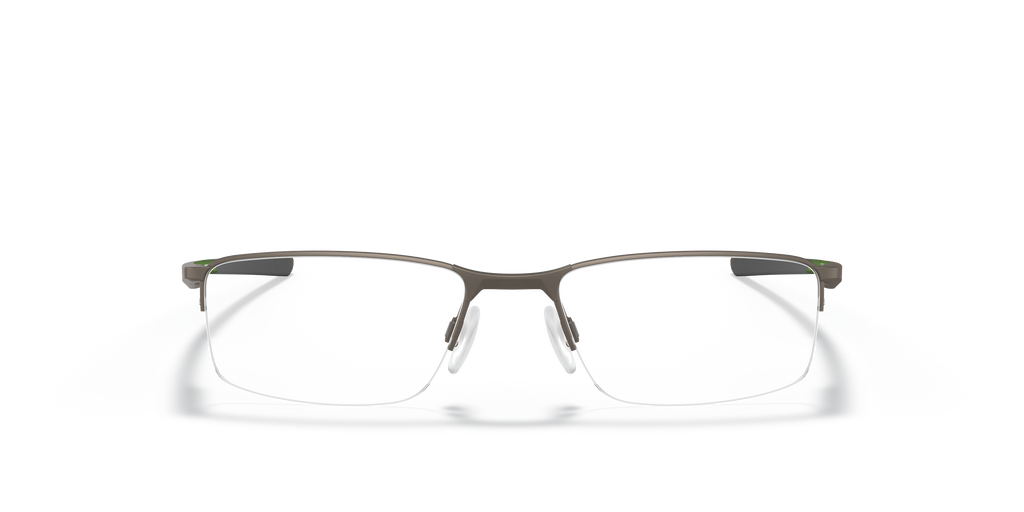 Oakley OX3218 Socket 5.5 Men's Rectangle Eyeglass Frames - Satin Lead Frame