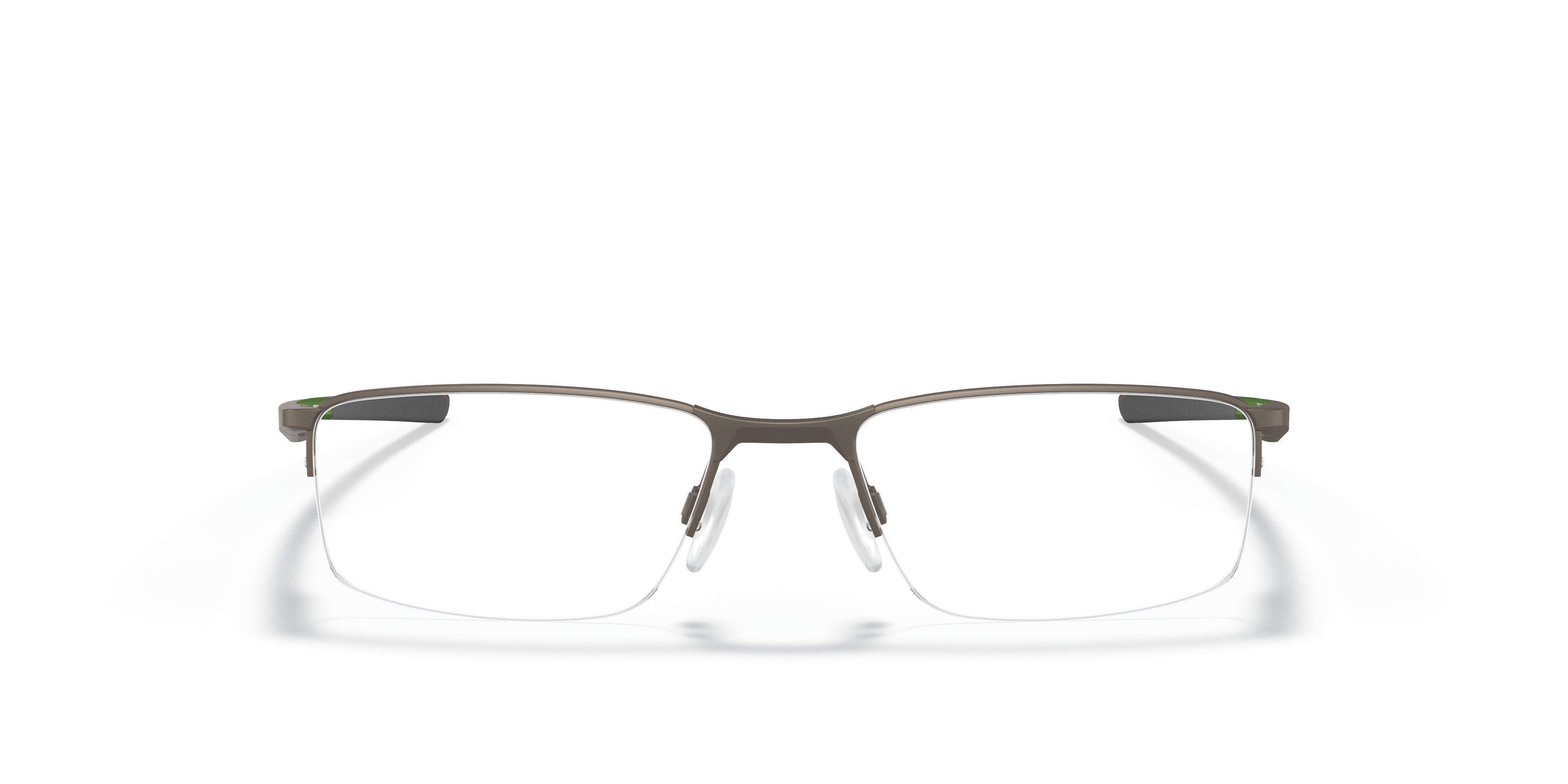 Oakley OX3218 Socket 5.5 Men's Rectangle Eyeglass Frames - Satin Lead Frame