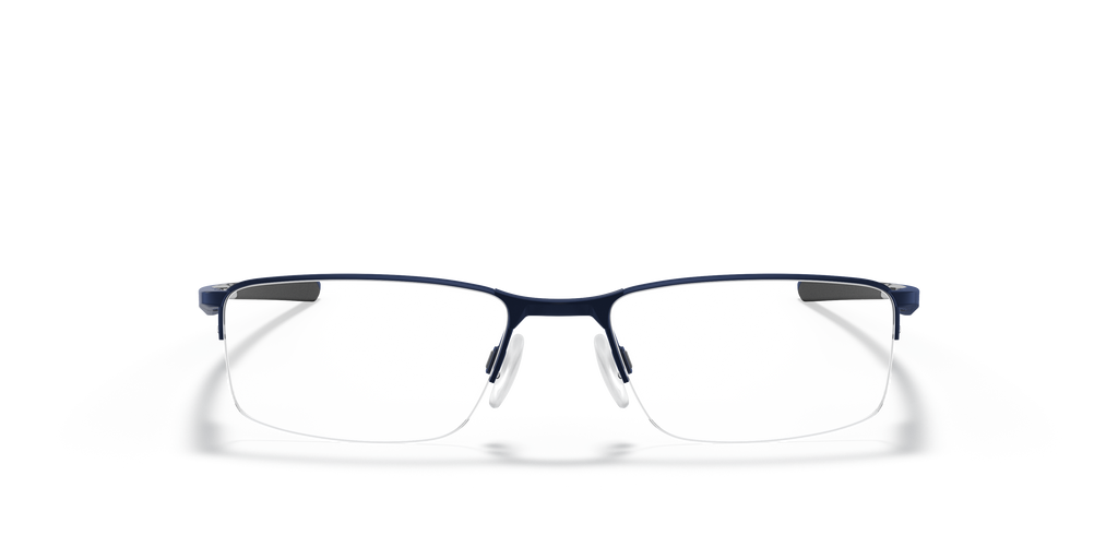 Oakley OX3218 Socket 5.5 Men's Rectangle Eyeglass Frames - Pewter Frame