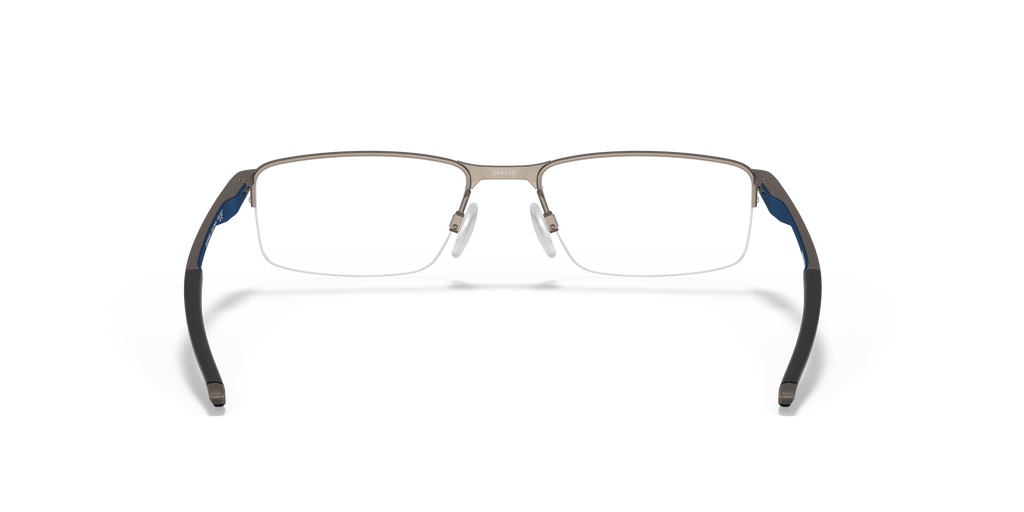Oakley OX3218 Socket 5.5 Men's Rectangle Eyeglass Frames - Satin Lead Frame