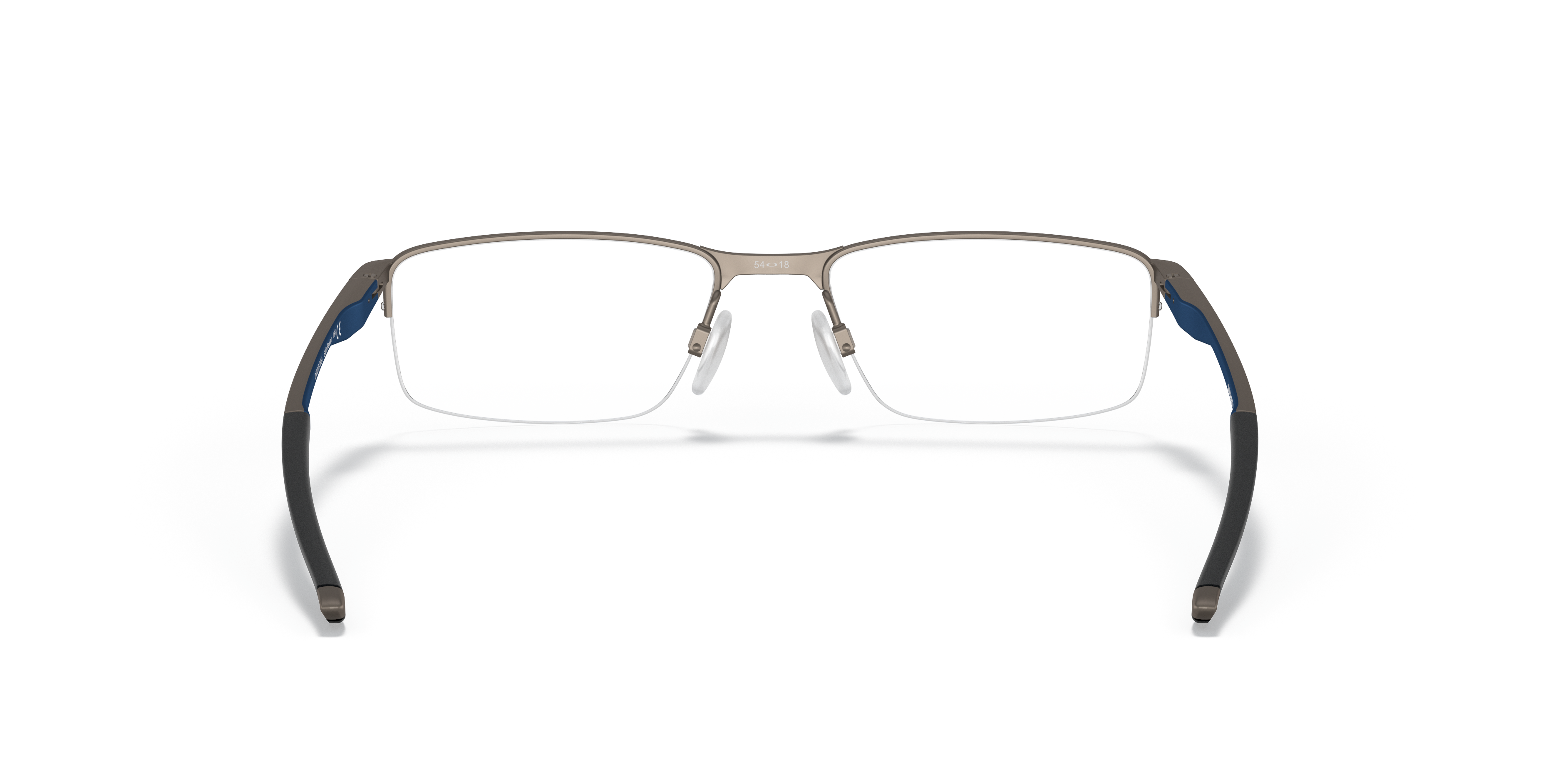 Oakley OX3218 Socket 5.5 Men's Rectangle Eyeglass Frames - Polished Black Frame