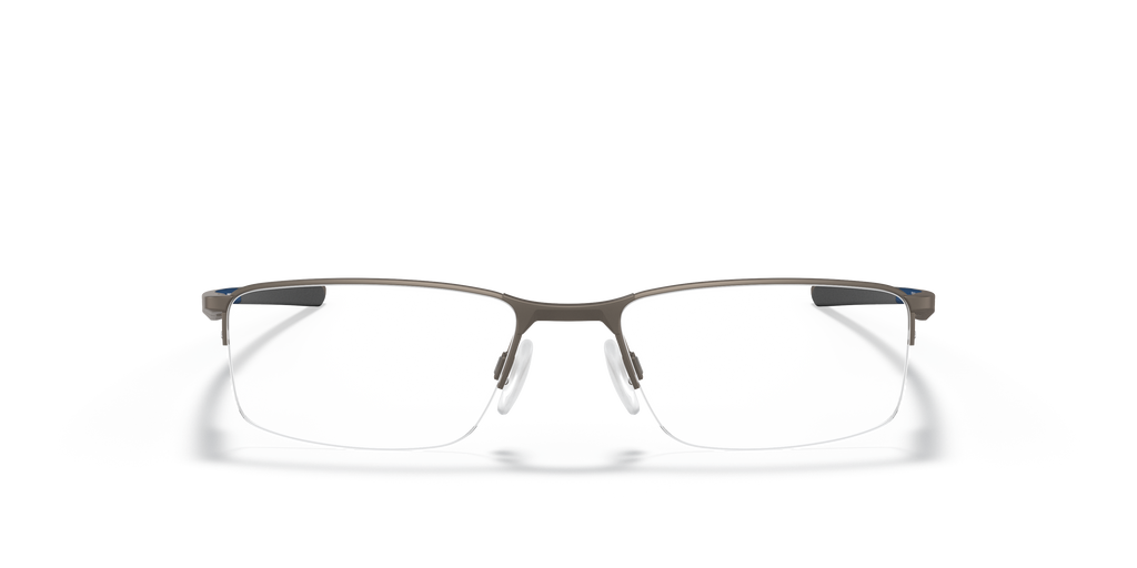 Oakley OX3218 Socket 5.5 Men's Rectangle Eyeglass Frames - Satin Pewter Frame
