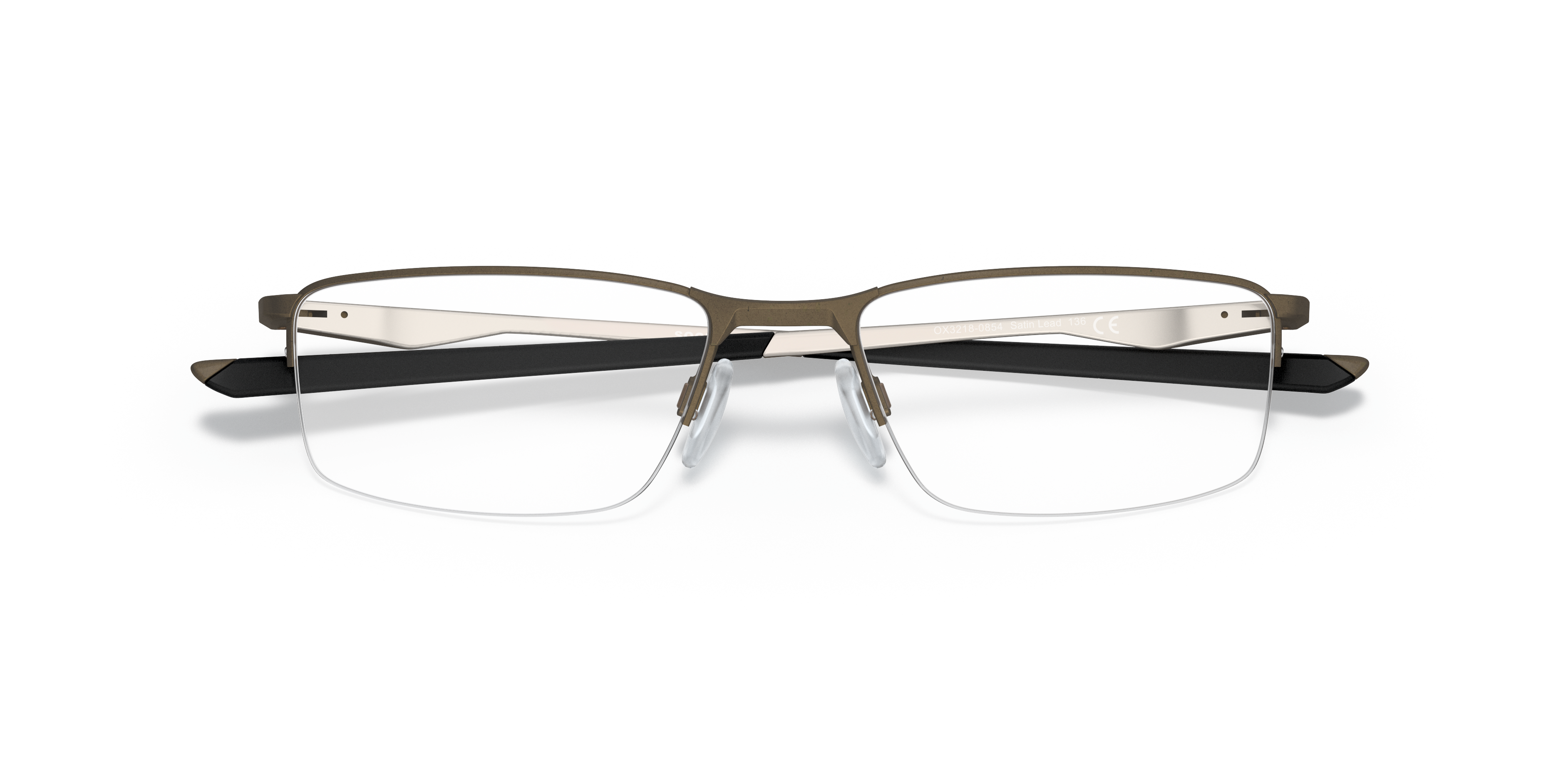 Oakley OX3218 Socket 5.5 Men's Rectangle Eyeglass Frames - Matte Midnight Frame