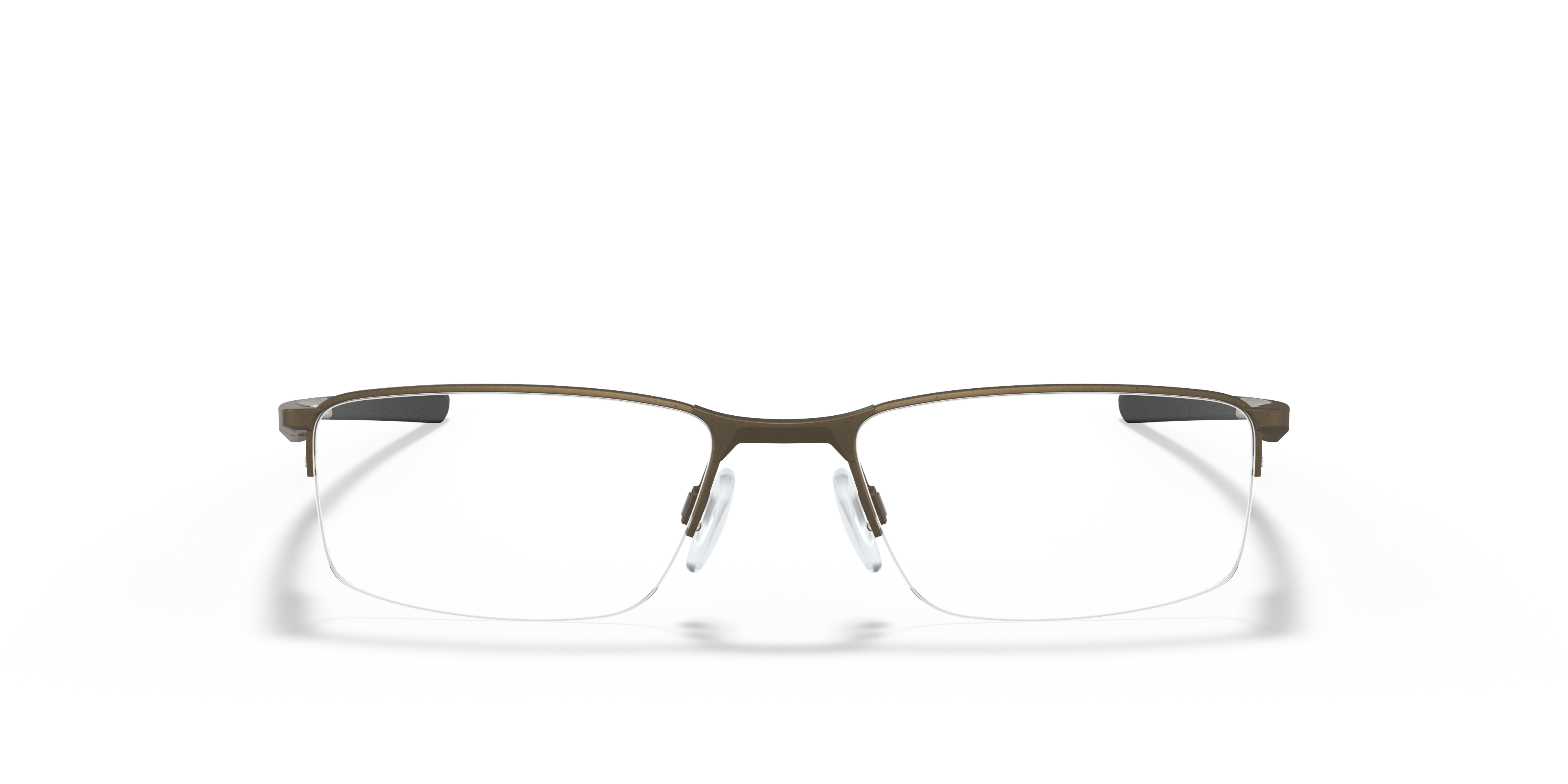 Oakley OX3218 Socket 5.5 Men's Rectangle Eyeglass Frames - Satin Lead Frame