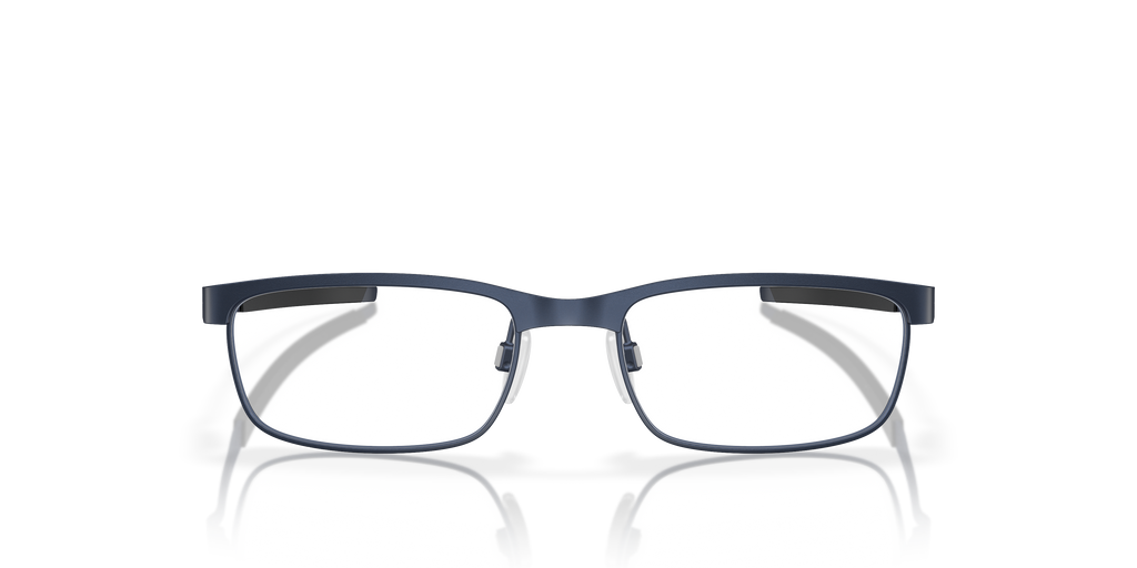 Oakley OX3222 Steel Plate Men's Rectangle Eyeglass Frames - Powder Cement Frame